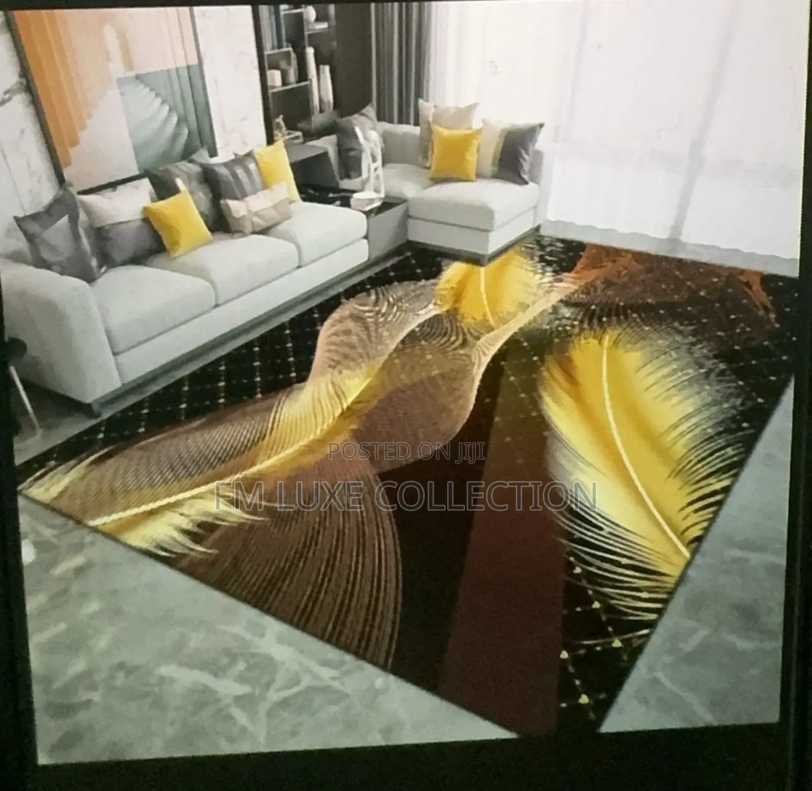 3d Center Rug 160cm X 230cm