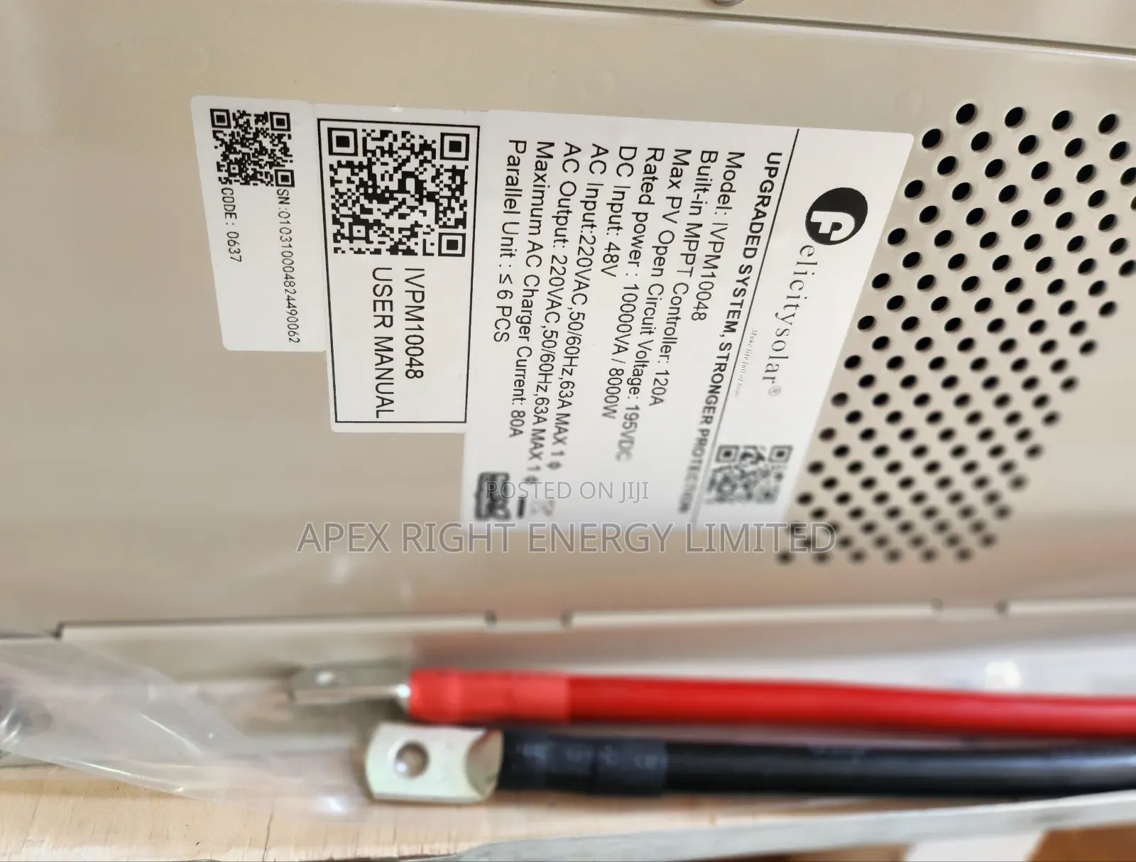 10kva Felicity Hybrid Inverter 48volts
