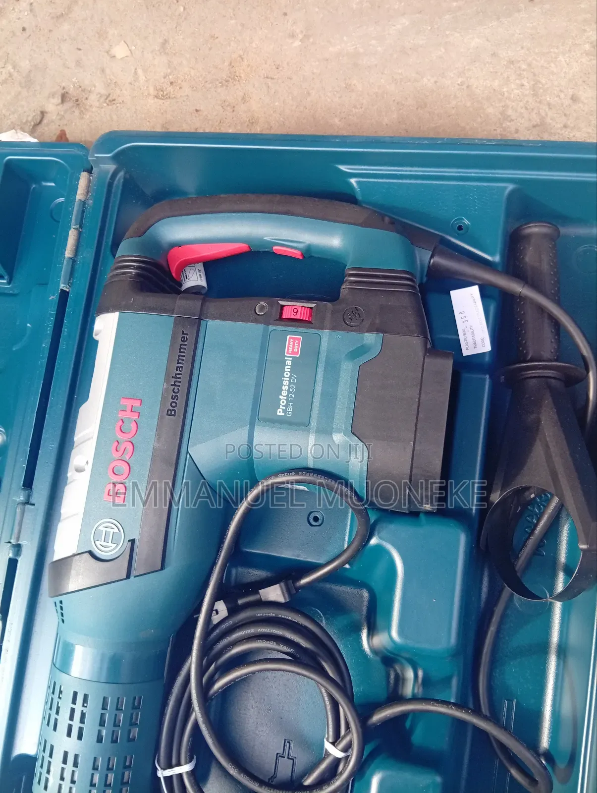 GBH 12-52 Dv Original Bosch Jack Hammer Drill
