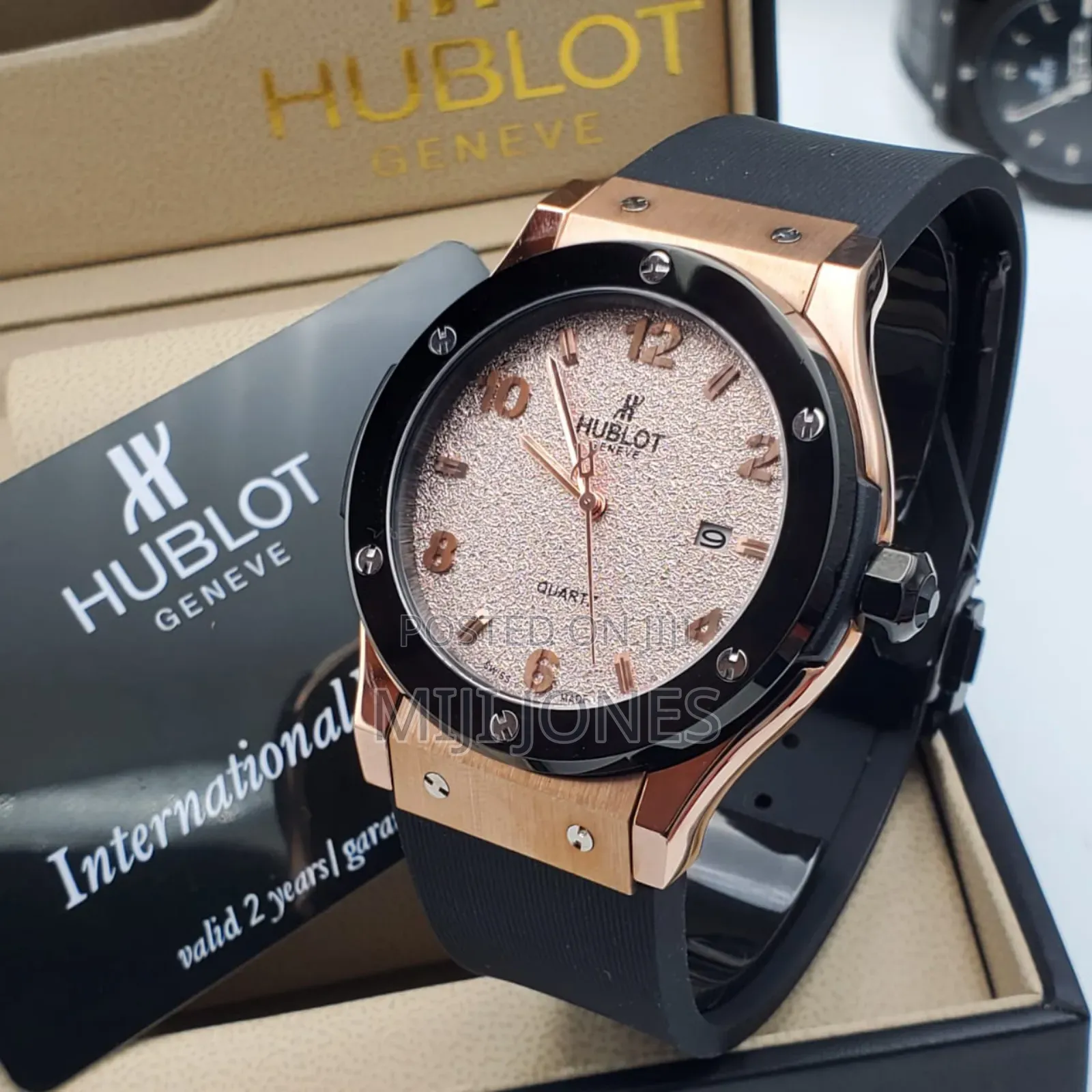 Hublot Pearl Dial Sport Watch