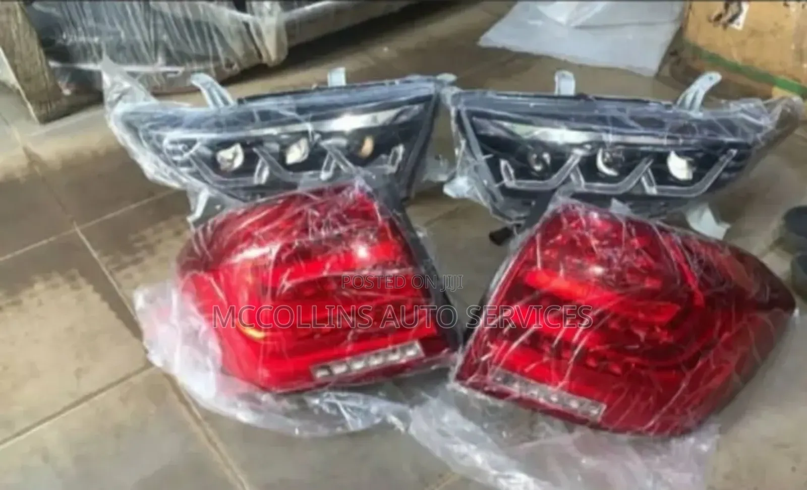 2012 Highlander Headlight and Back Light Conversion Model