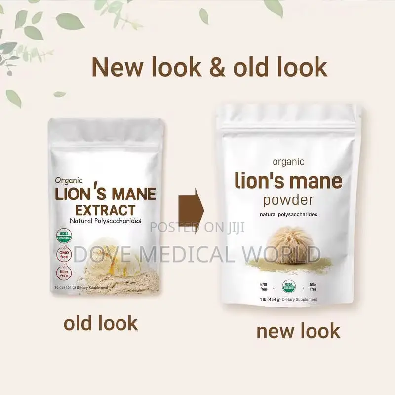 Lion’S Mane Mushroom Powder