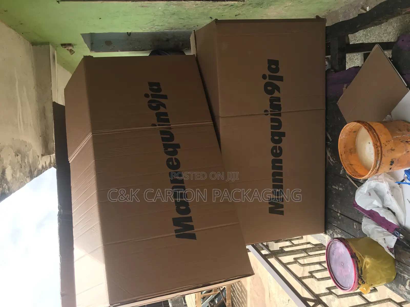 Moving Box Big Carton Box One Colour Printed