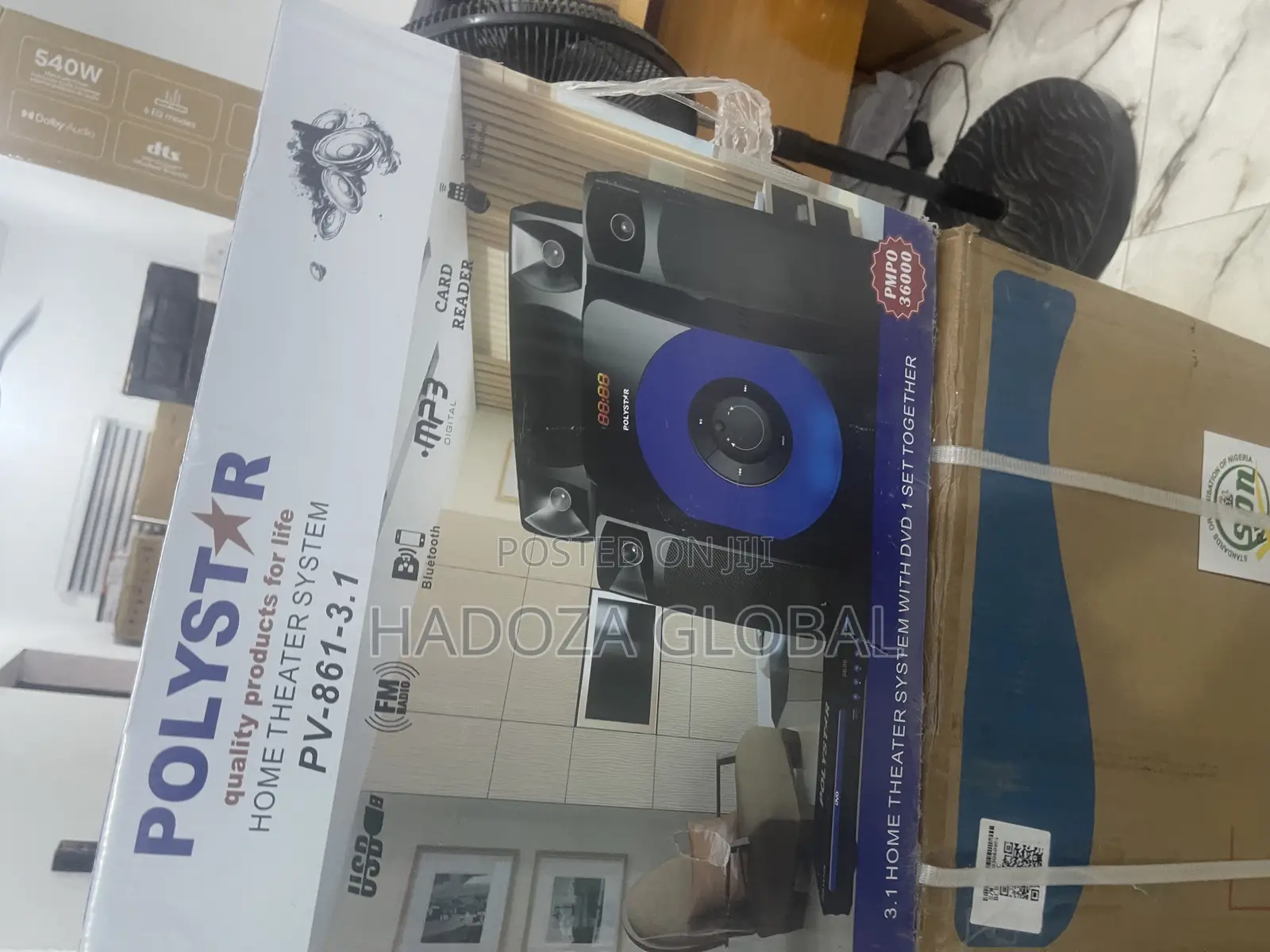 Feel Every Beat – Polystar Pv-861 Home Theater
