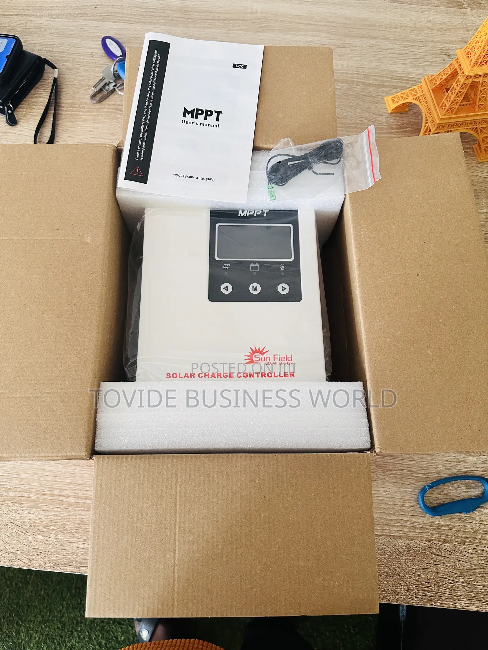60a MPPT Solar Charge Controller 12v 24v 36v 4