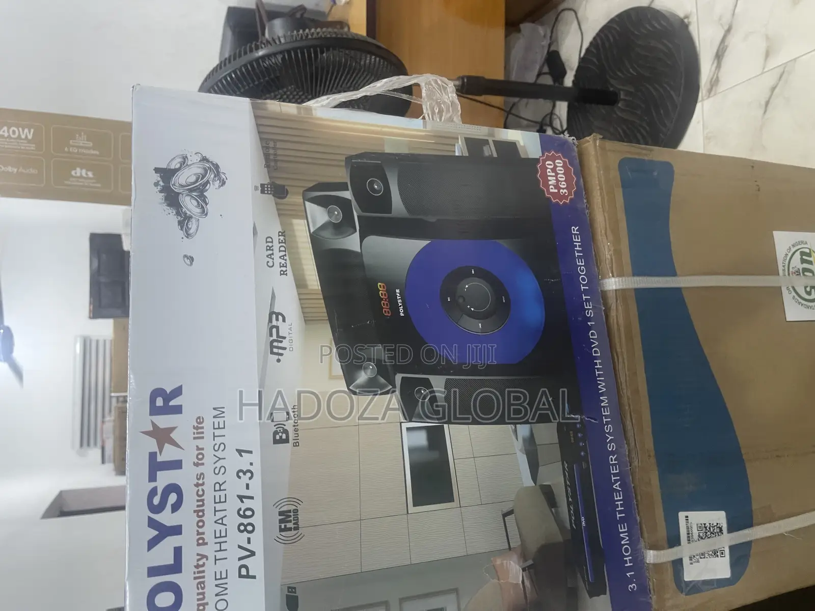 Thunderous Bass From Polystar Pv-861 3.1 System