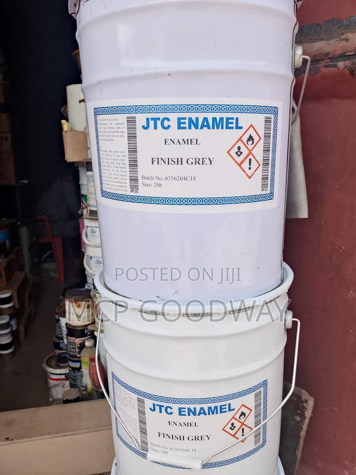 JTC Enamel Finish Grey Marine Paint