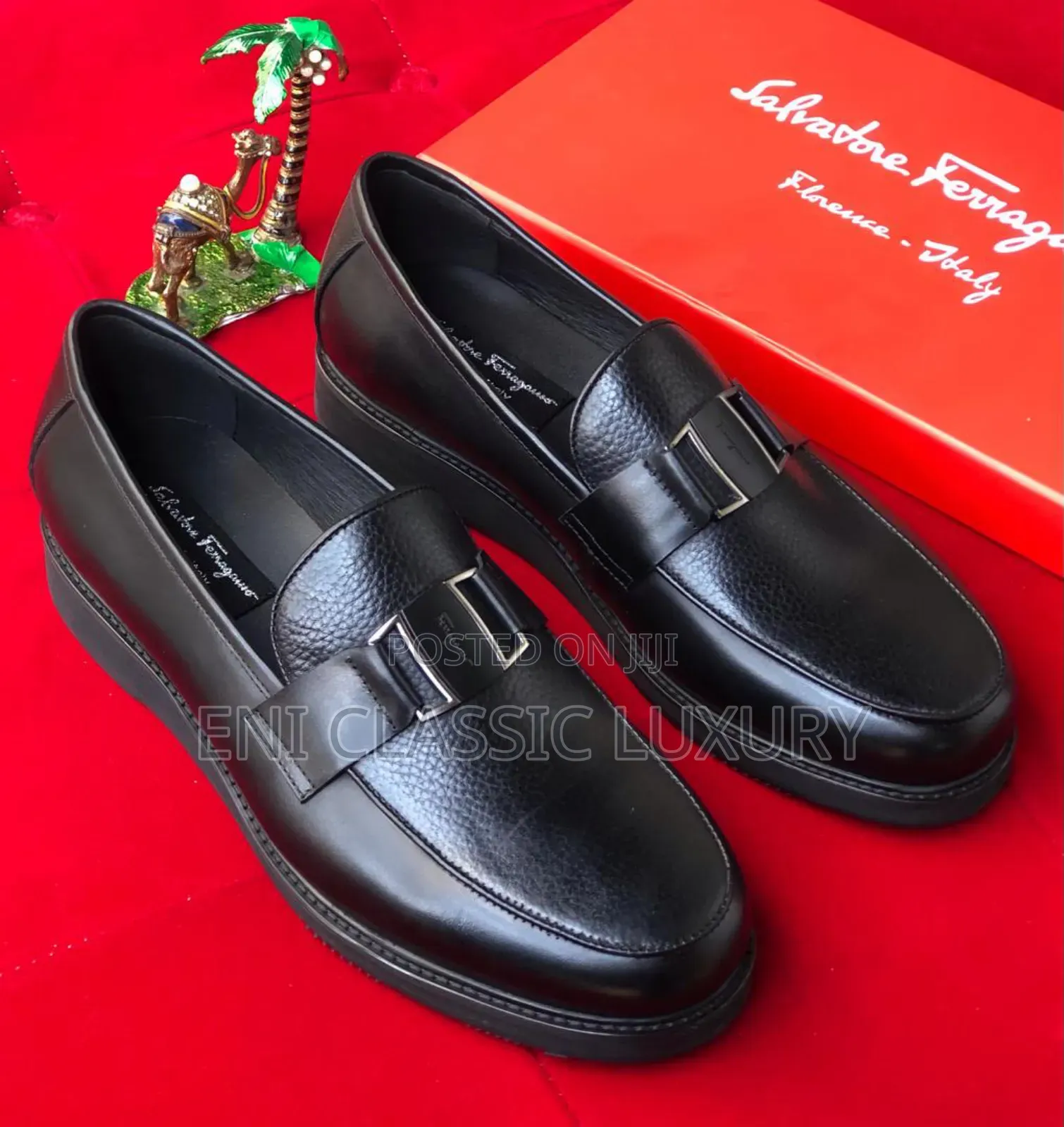 Original Luxury Designer Shoe Ferragamo Well Branded Package