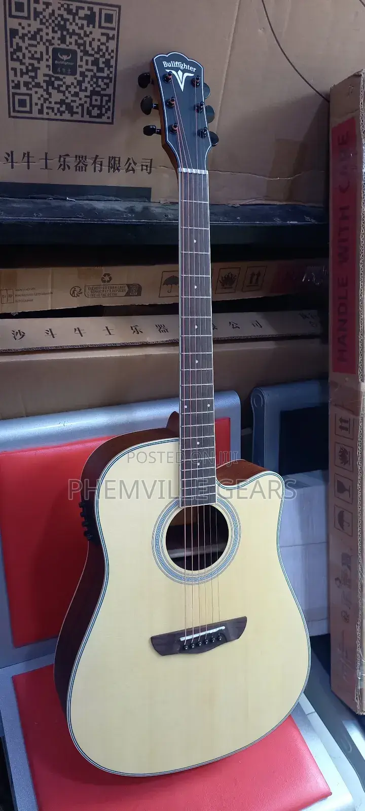 Bullfighter Semi Acoustic Guitar