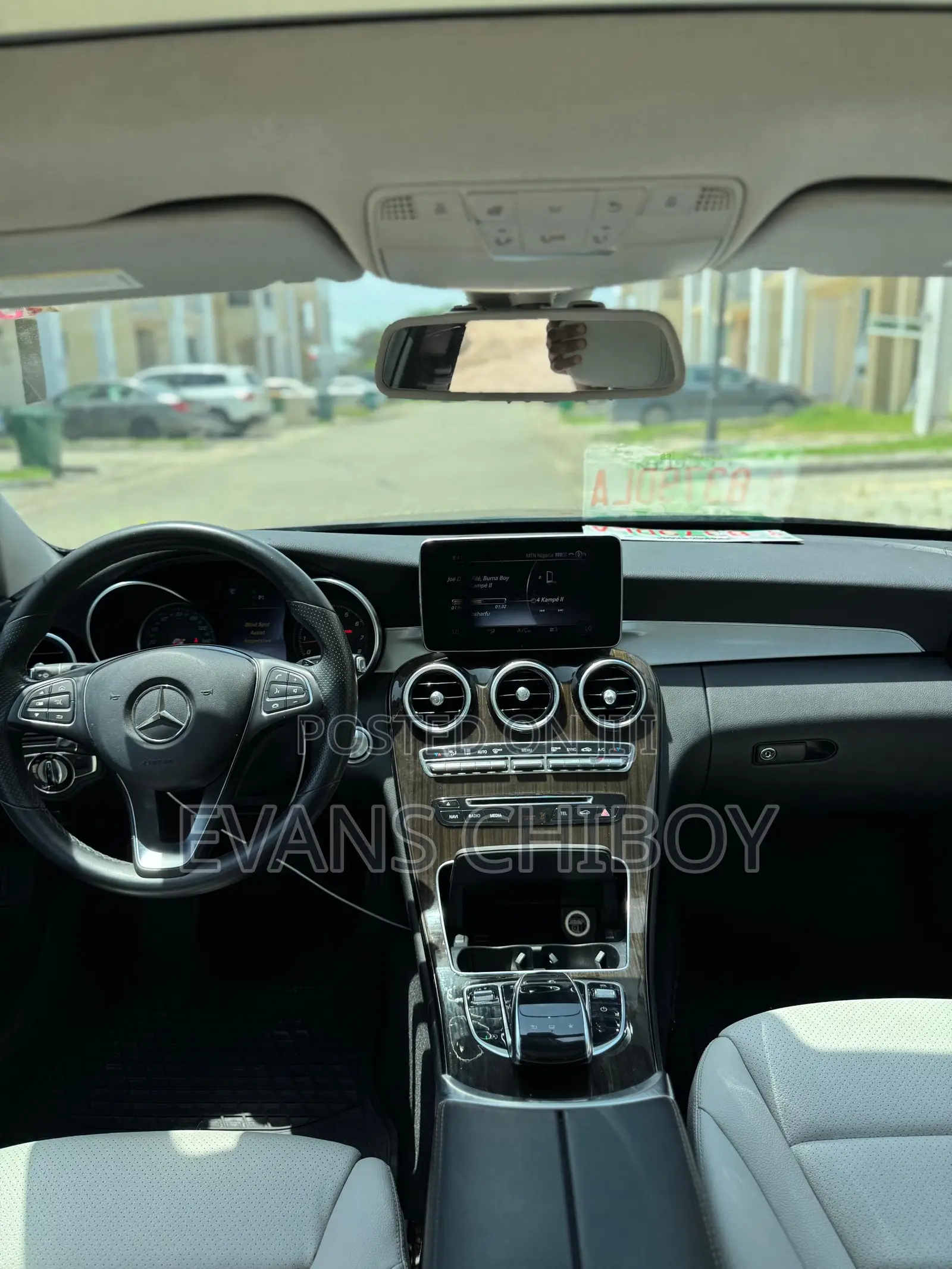 Mercedes-Benz C300 Sport 4Matic Sedan AWD (2.0L 4cyll 7A) 2016 Gray