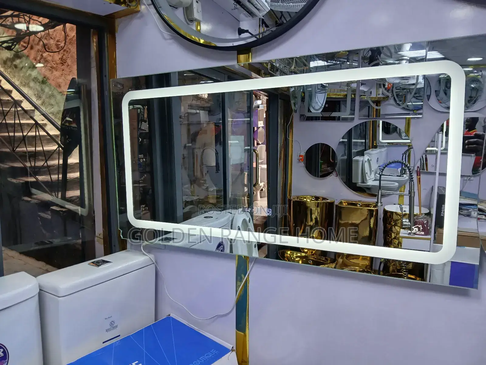 70x120cm Wall Hung Led Mirror