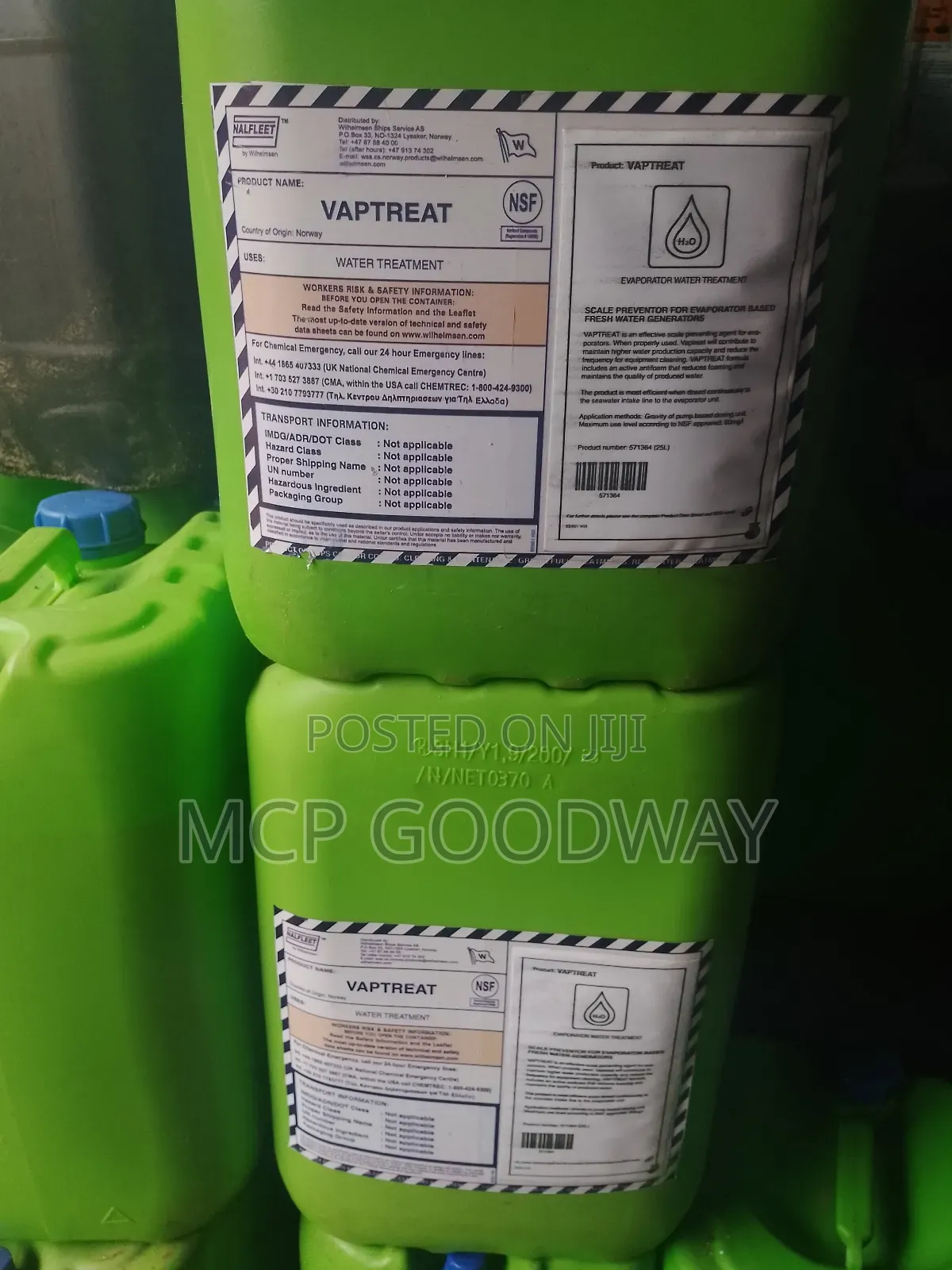 Unitor Vaptreat Water Treatment