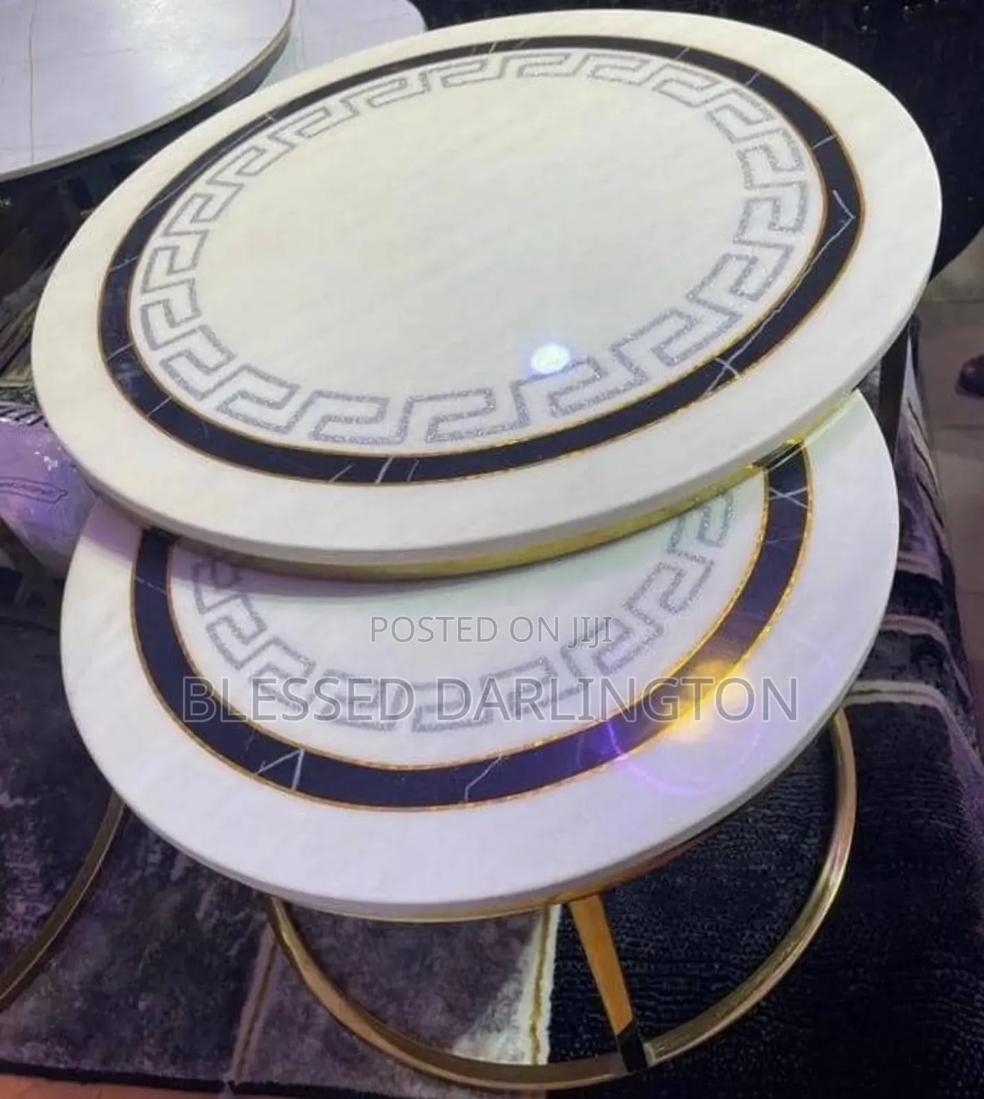 1+1 Marble Center Table
