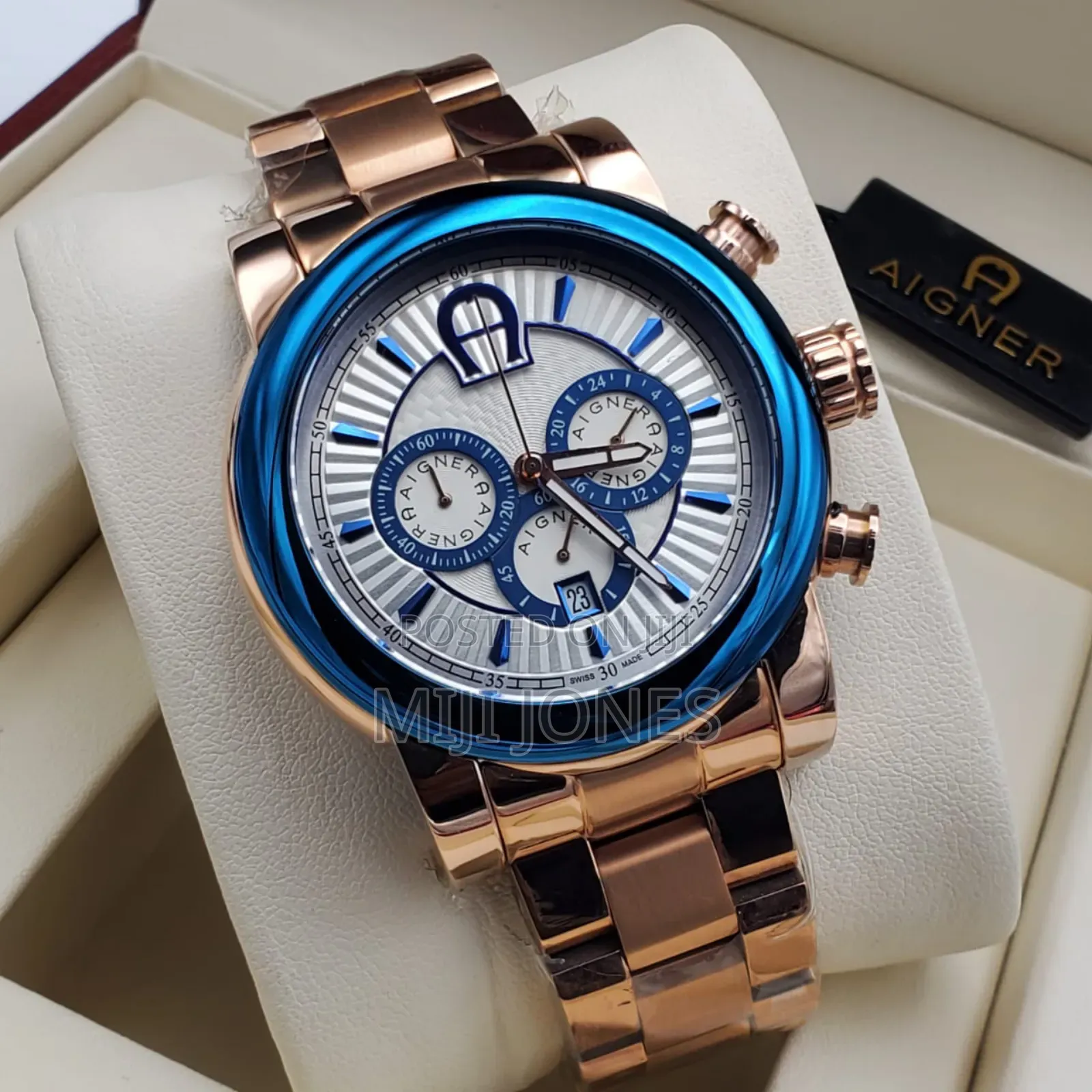 Aigner Men Chain Chrono Watches