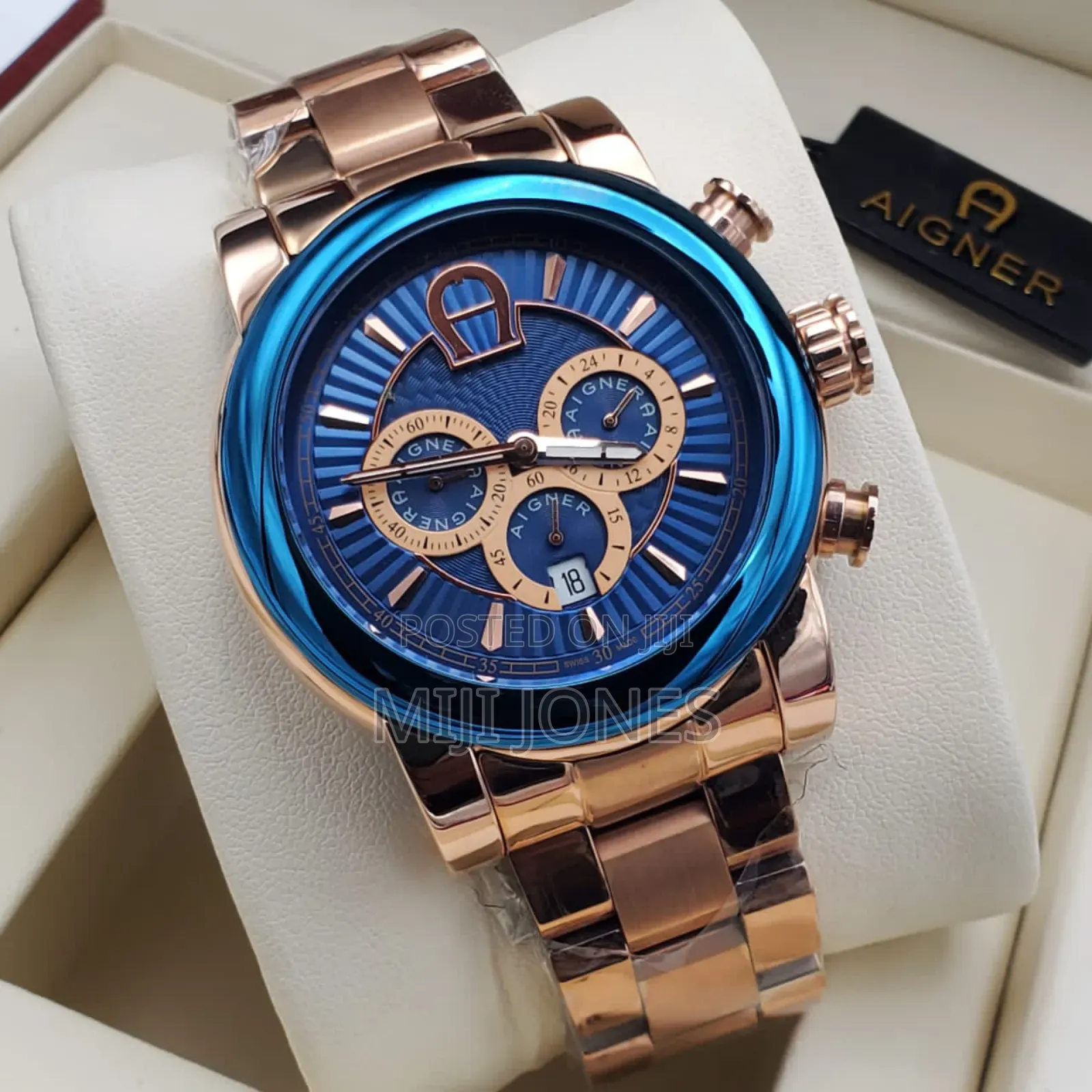 Aigner Men Chain Chrono Watches