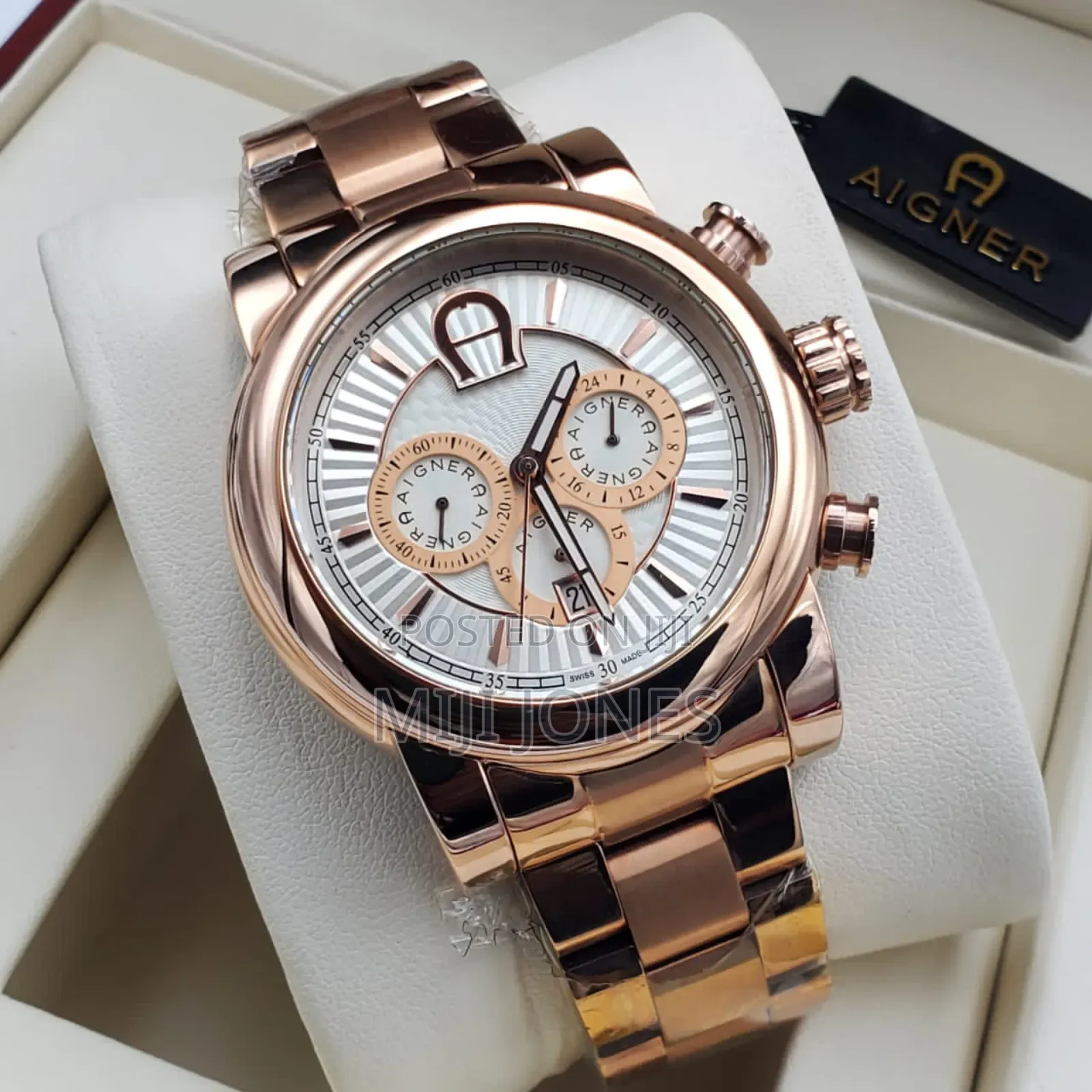 Aigner Men Chain Chrono Watches