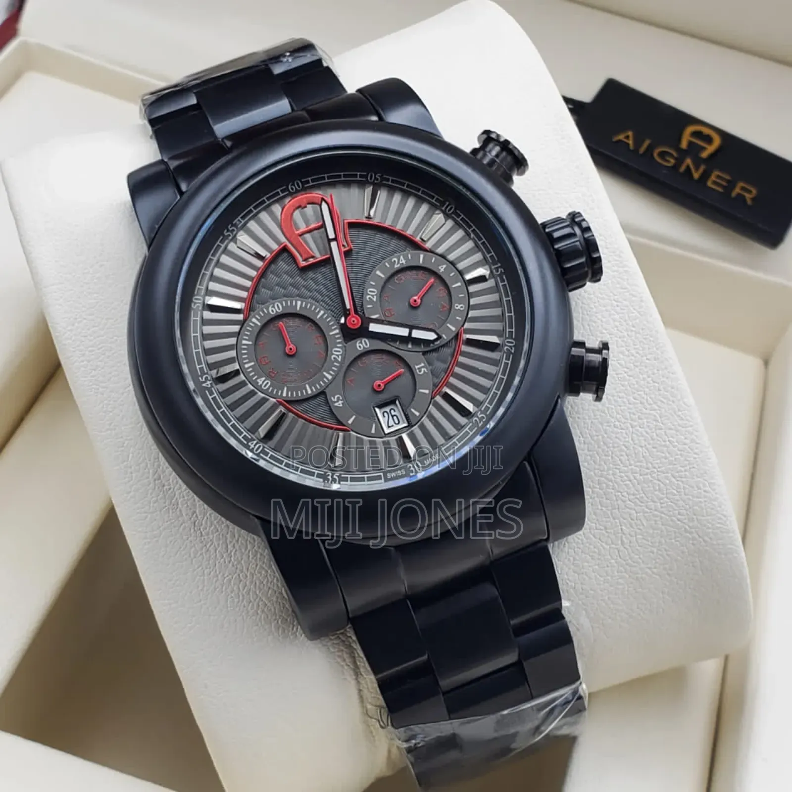Aigner Men Chain Chrono Watches