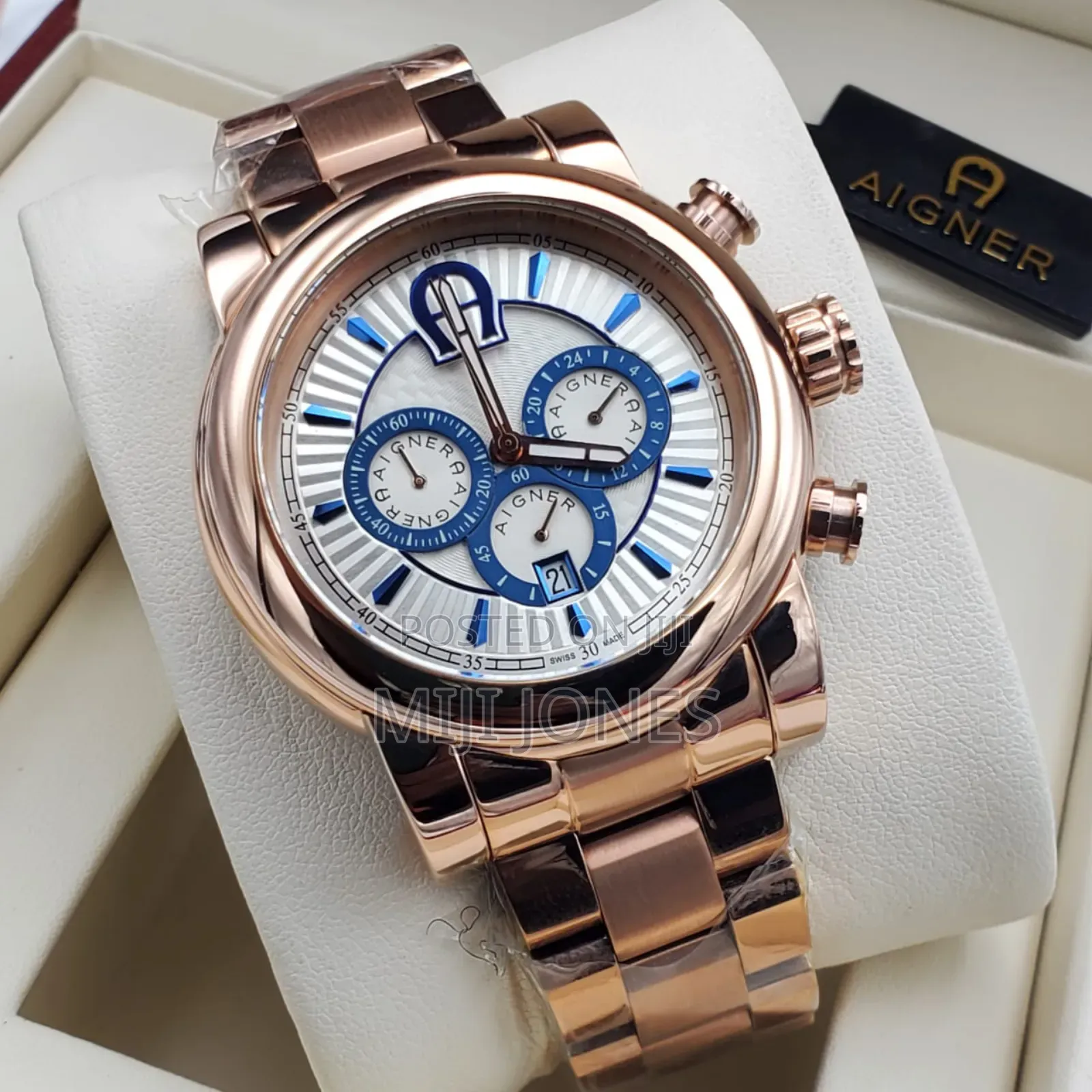 Aigner Men Chain Chrono Watches