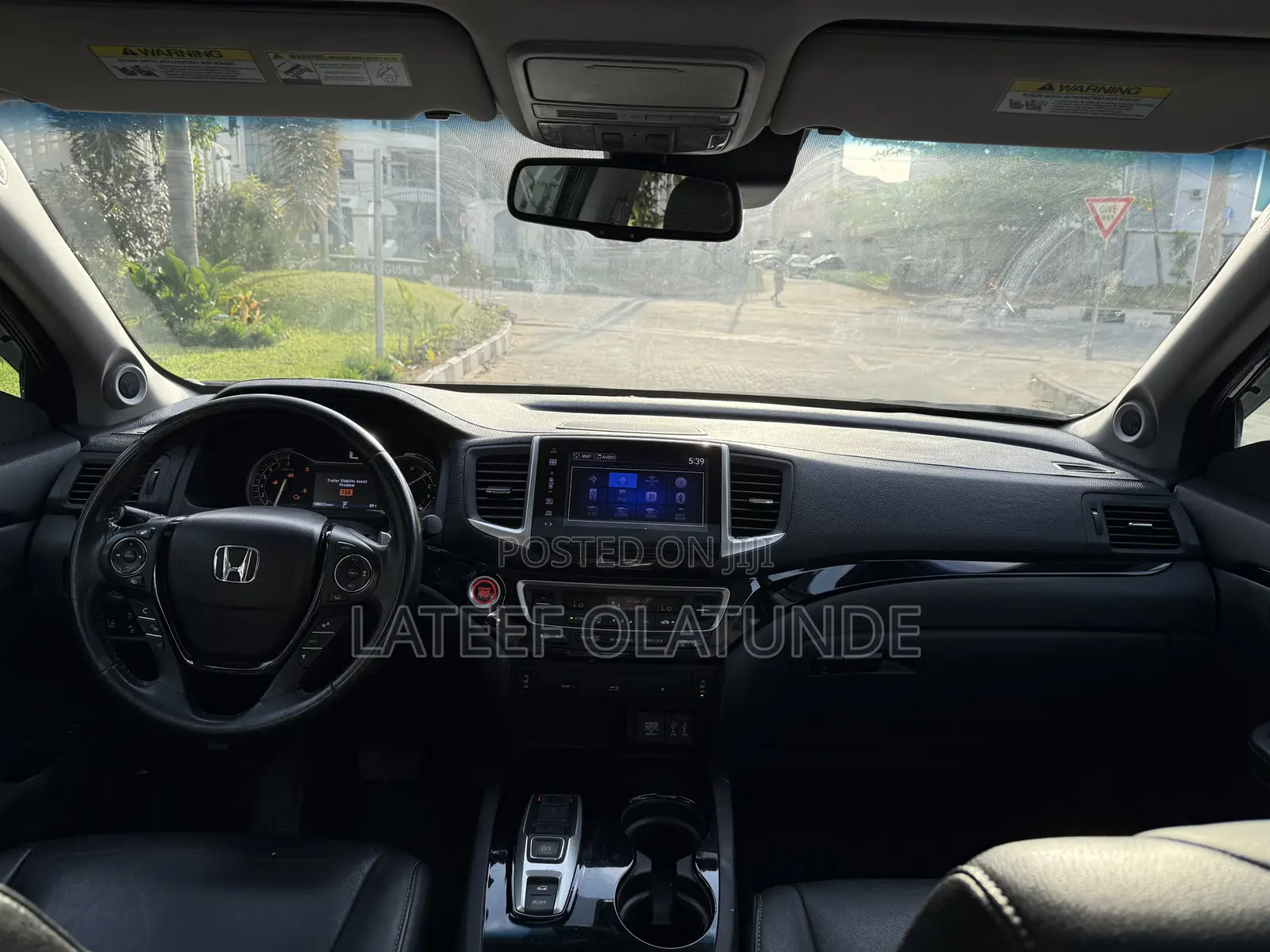 Honda Pilot Touring 4dr SUV 4WD (3.5L 6cyl 9A) 2016 Black