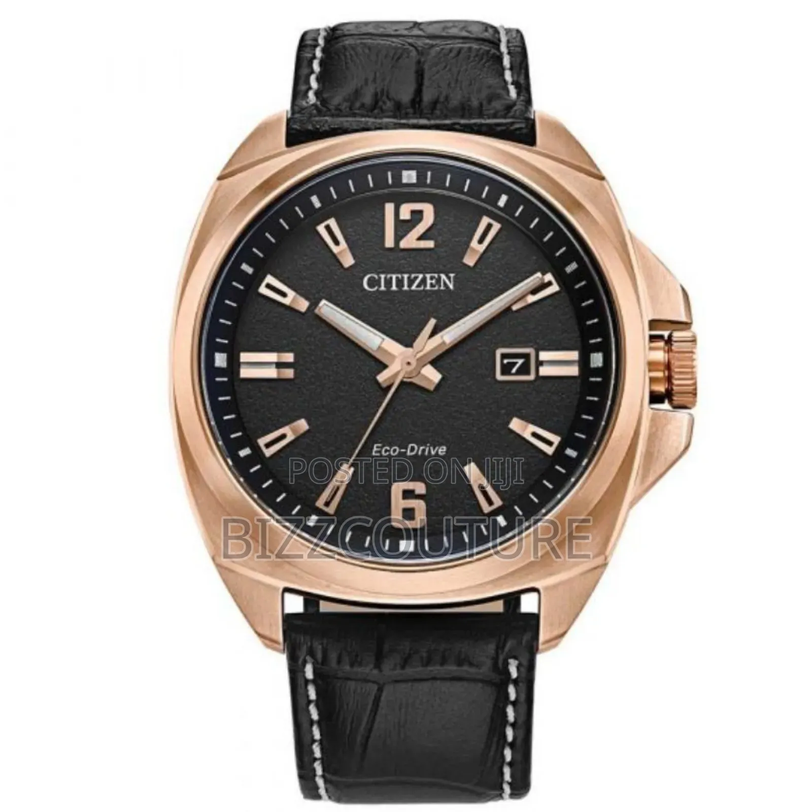 Original Citizen Men’S Eco-Drive Black Dial Watch.