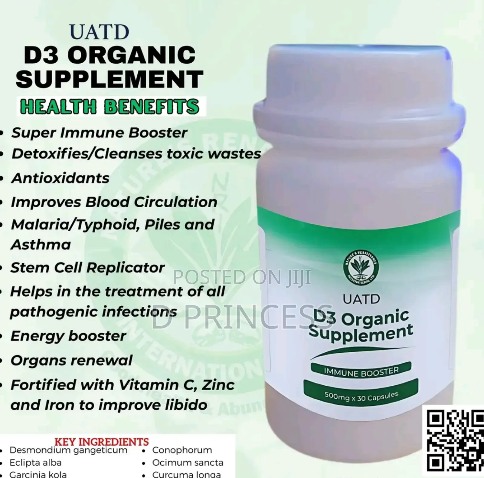 Nri Uatd D3 Organic