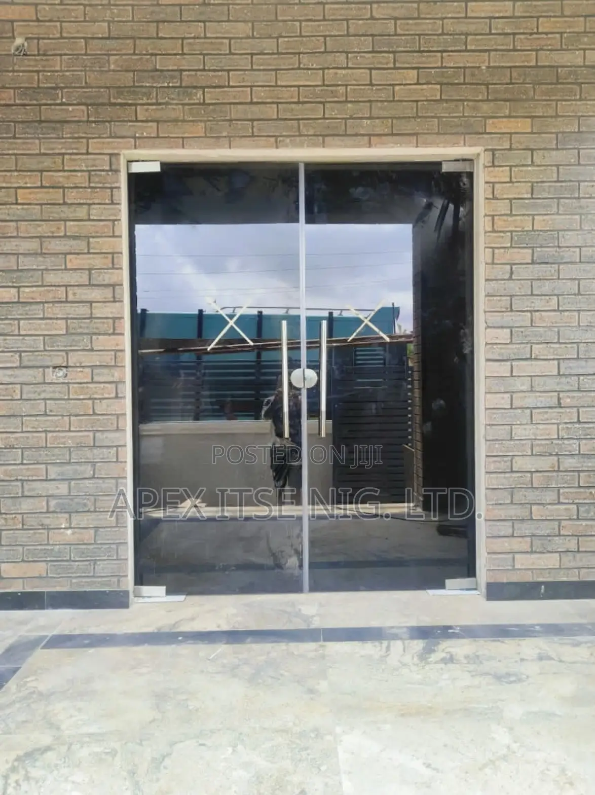 Swing Door Dark Glass