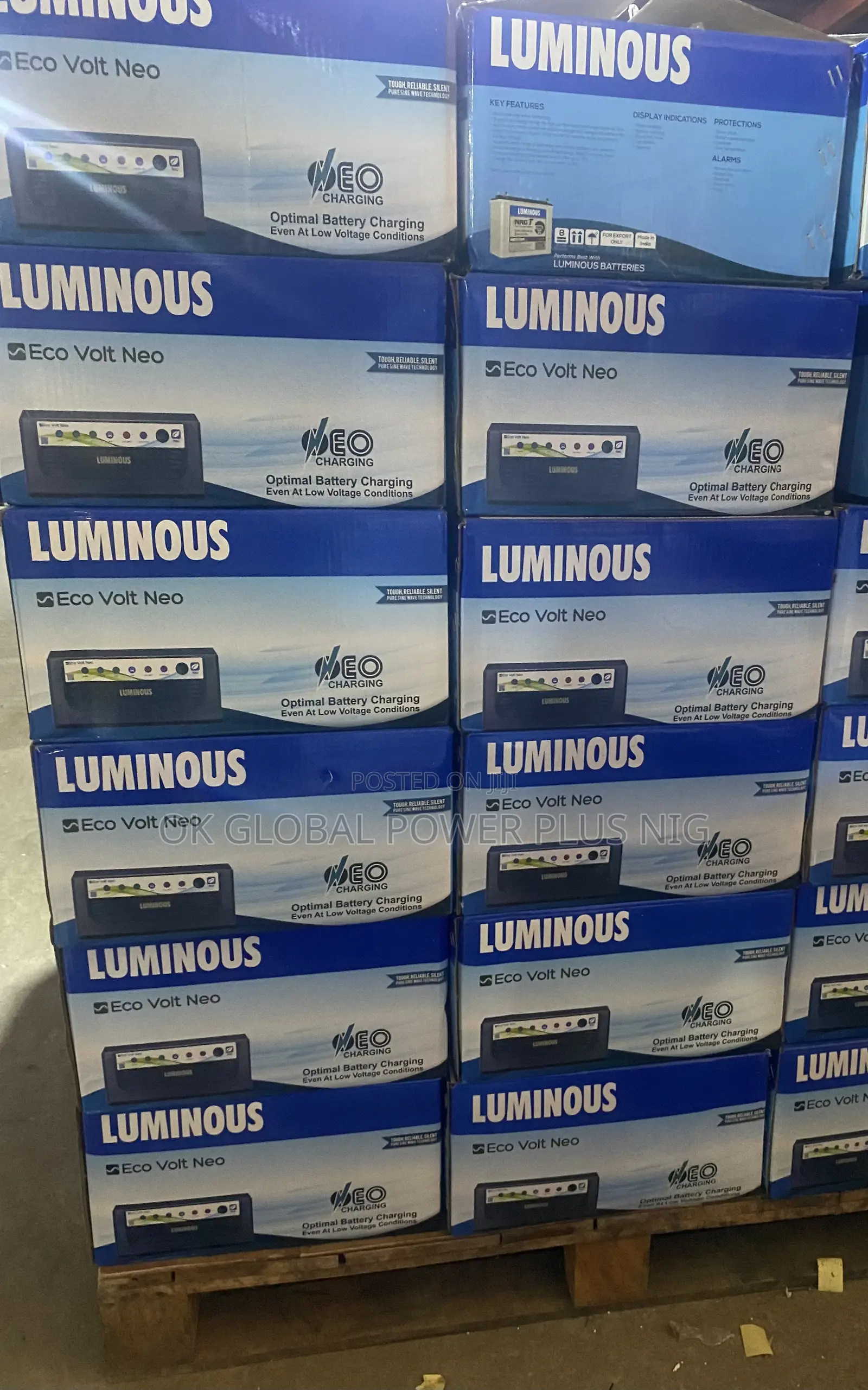 Luminous 1100va/12v Eco Volt Neo Pure Sine Wave Inverter