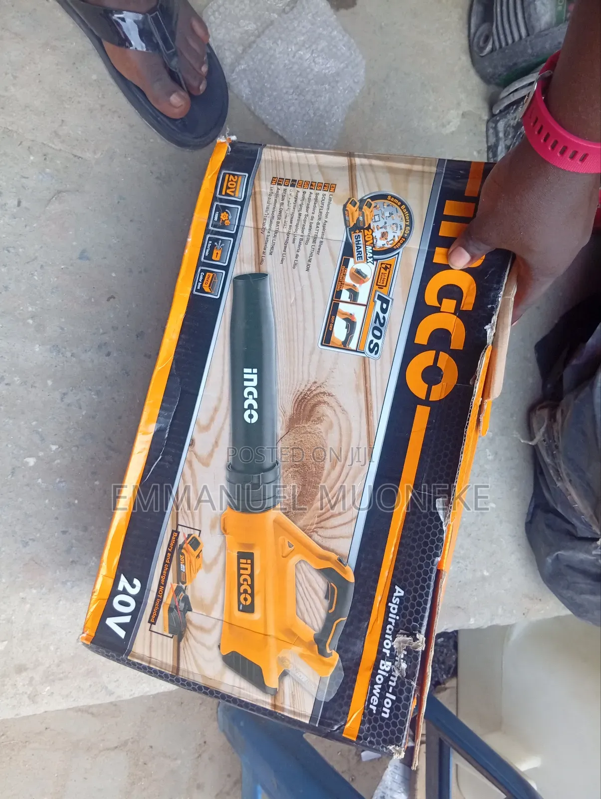 Original Inc_co Air Blower With Accessories