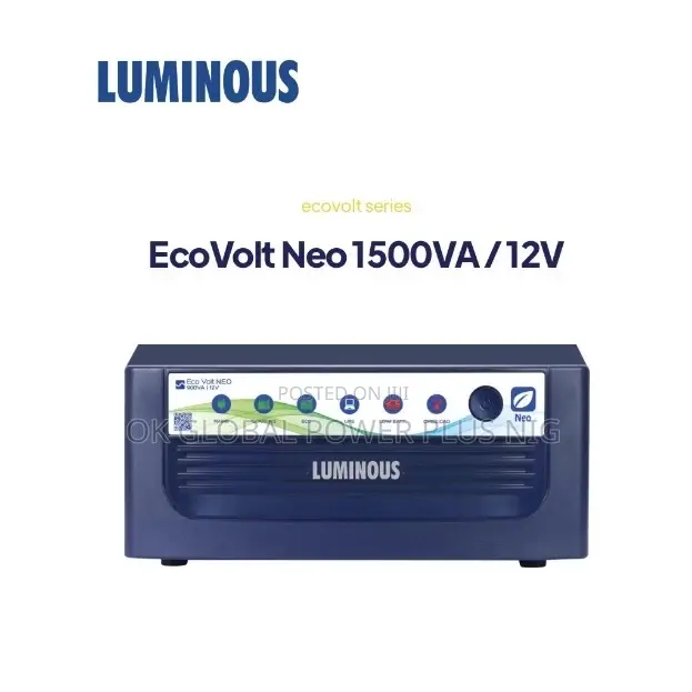 Luminous 1500va/24v Eco Volt Neo Pure Sine Wave Inverter