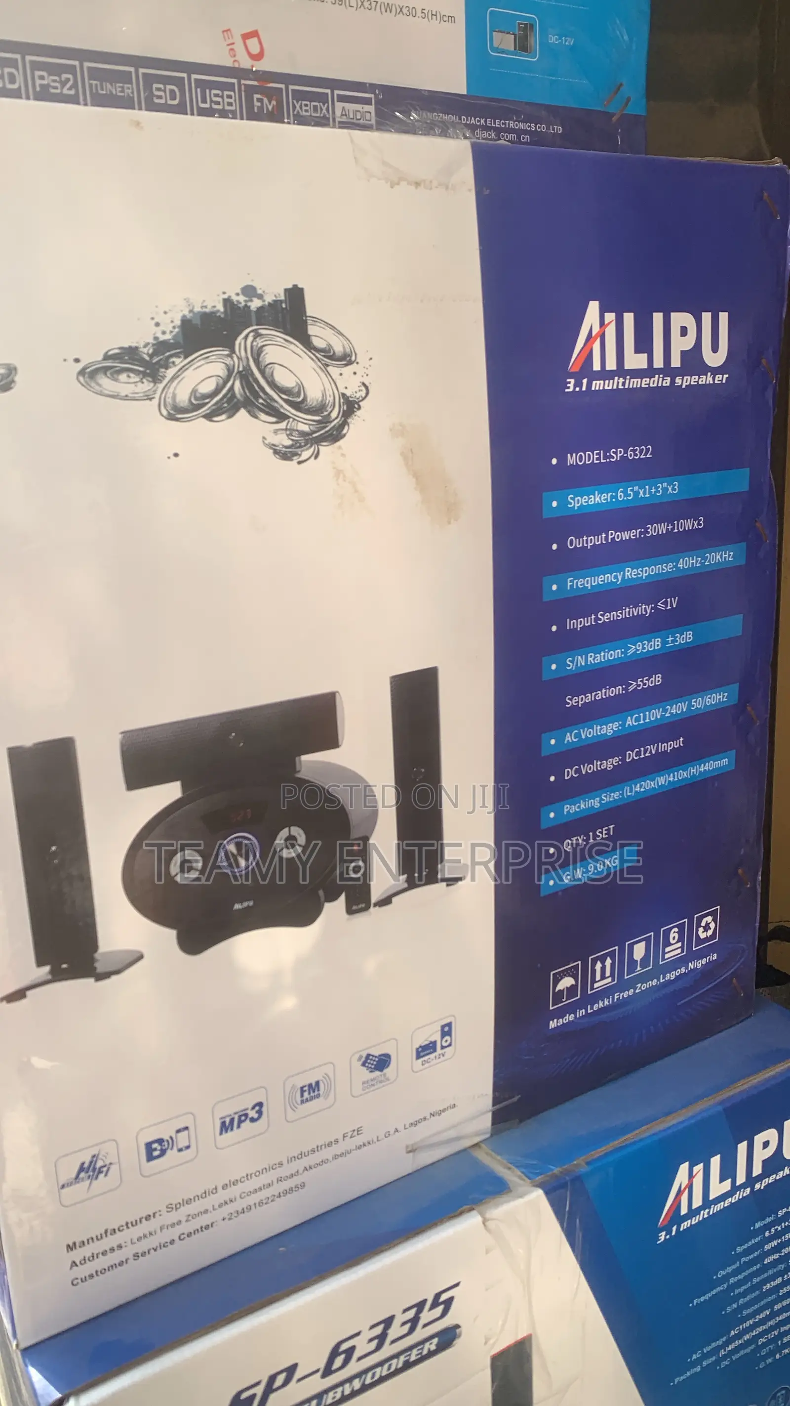 Ailipu Home Theater Multimedia Speaker System Sp-6322