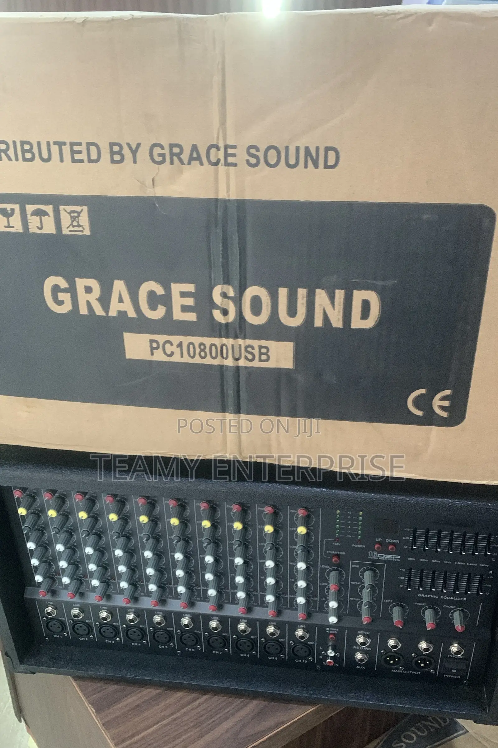 10 Ch Grace Sound Mixer Amplifier