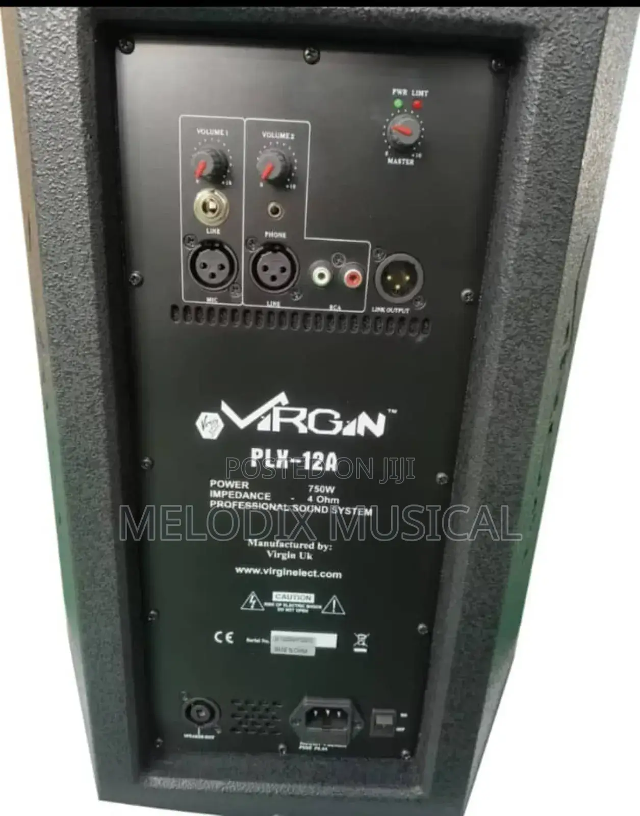 Virgin PLX-12a 12” Powered Specker ( Active)