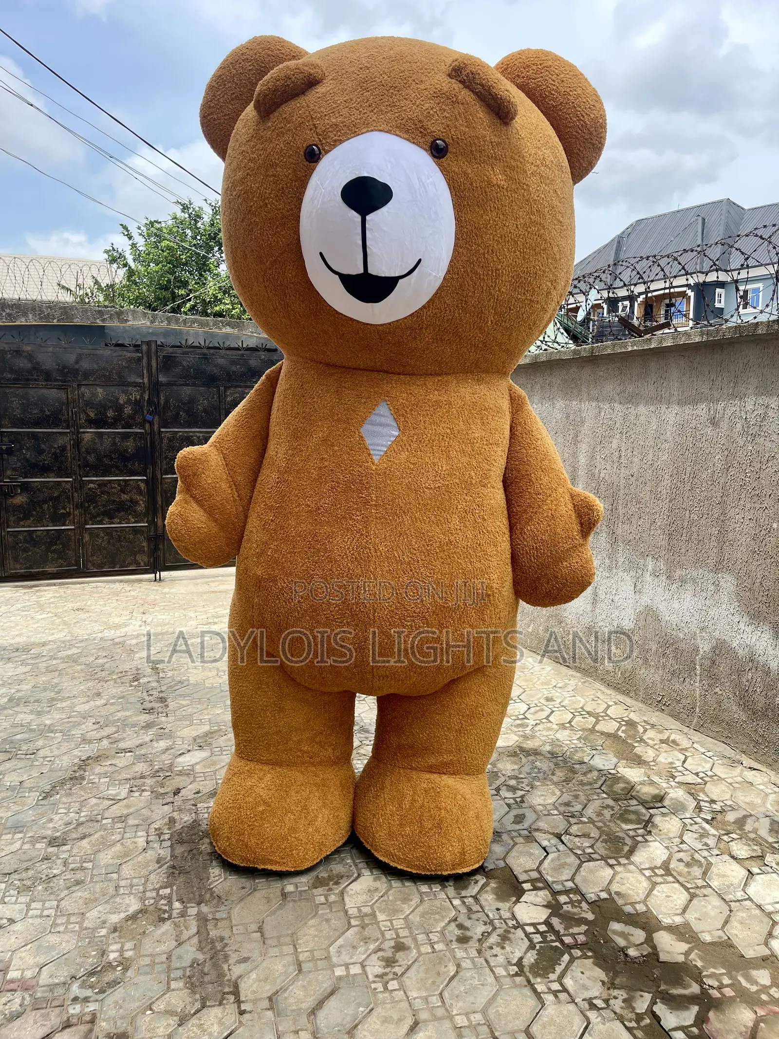 Teddy Bear Mascot Costume