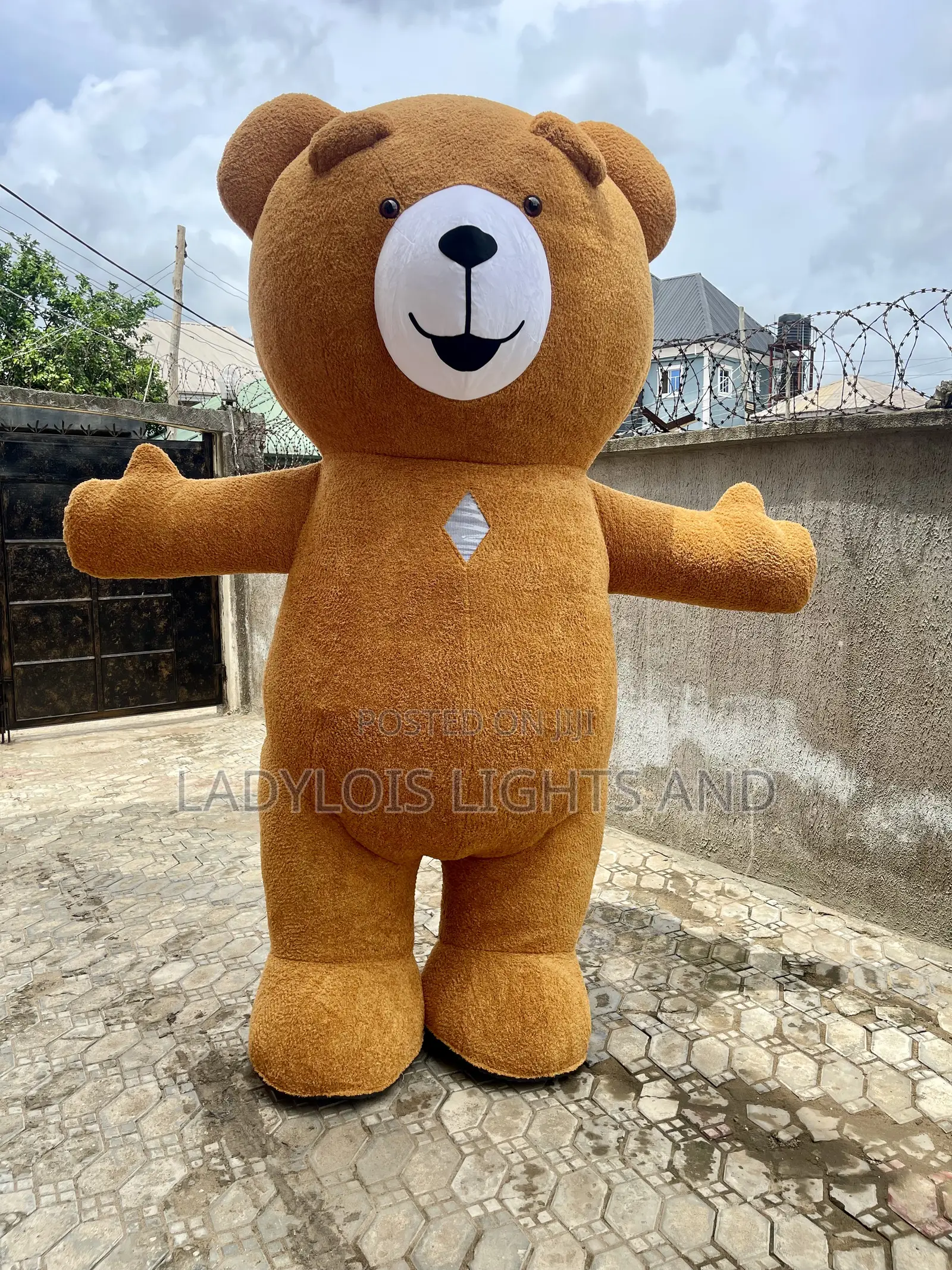 Teddy Bear Mascot Costume