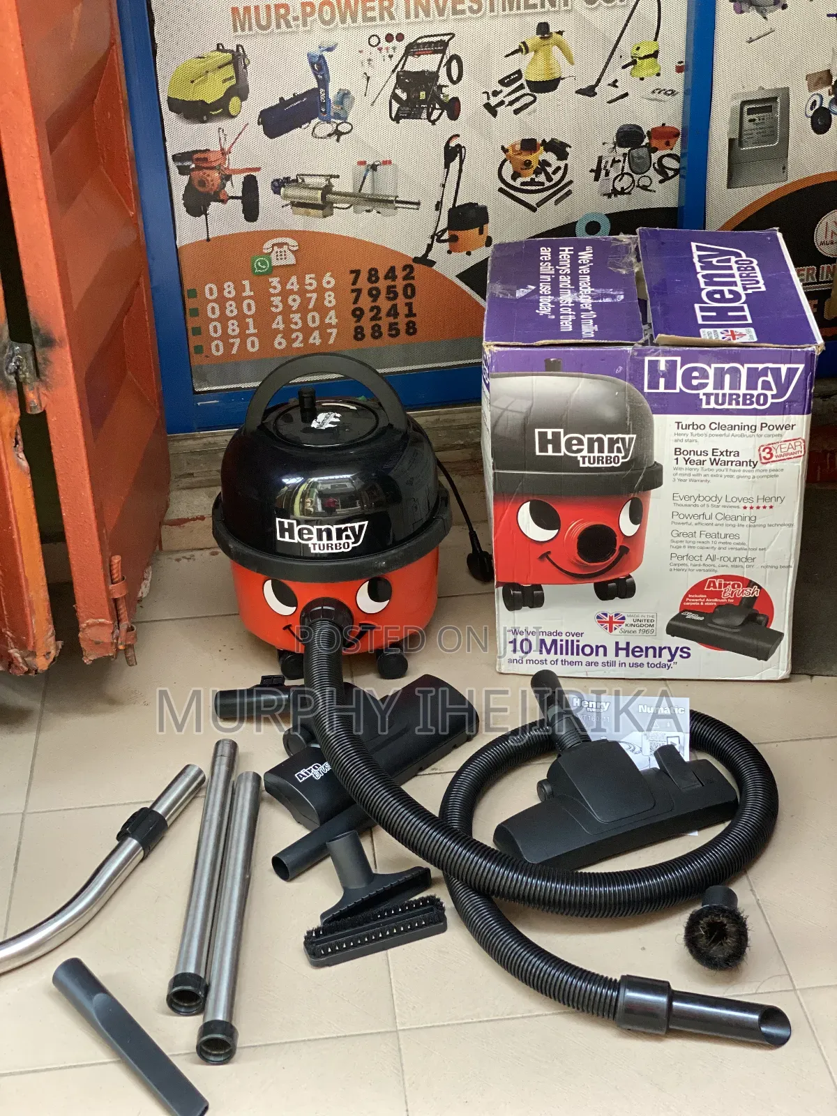 Henry Turbo Vacuum Cleaner