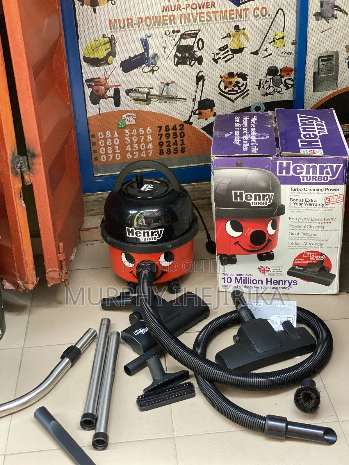 Henry Turbo Vacuum Cleaner