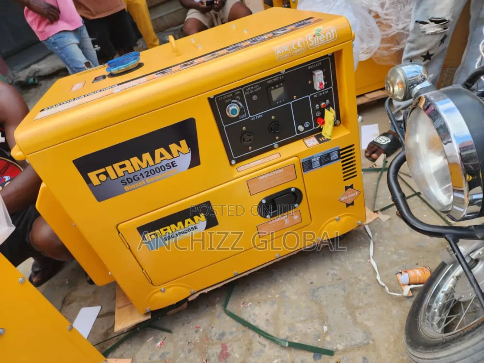 Brand New Diesel Firman 12.5kva Soundproof Generator