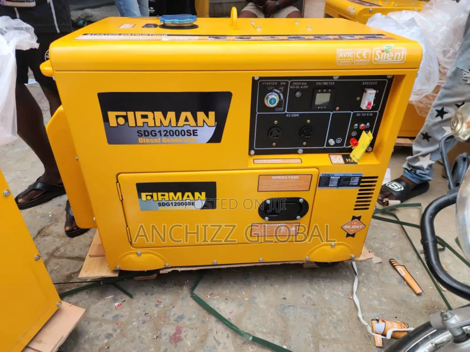 Brand New Diesel Firman 12.5kva Soundproof Generator