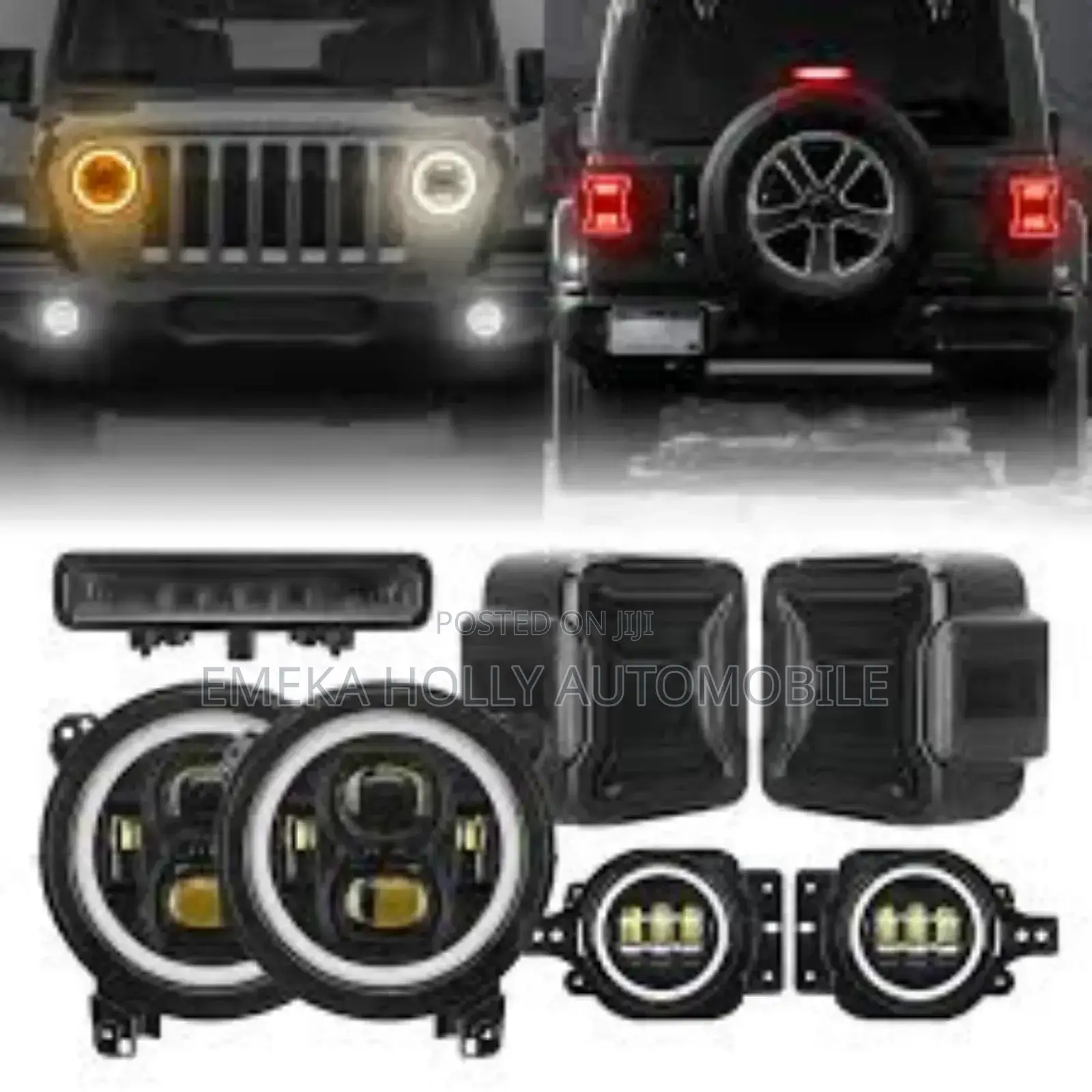 Jeep Wrangler Led Lights Set