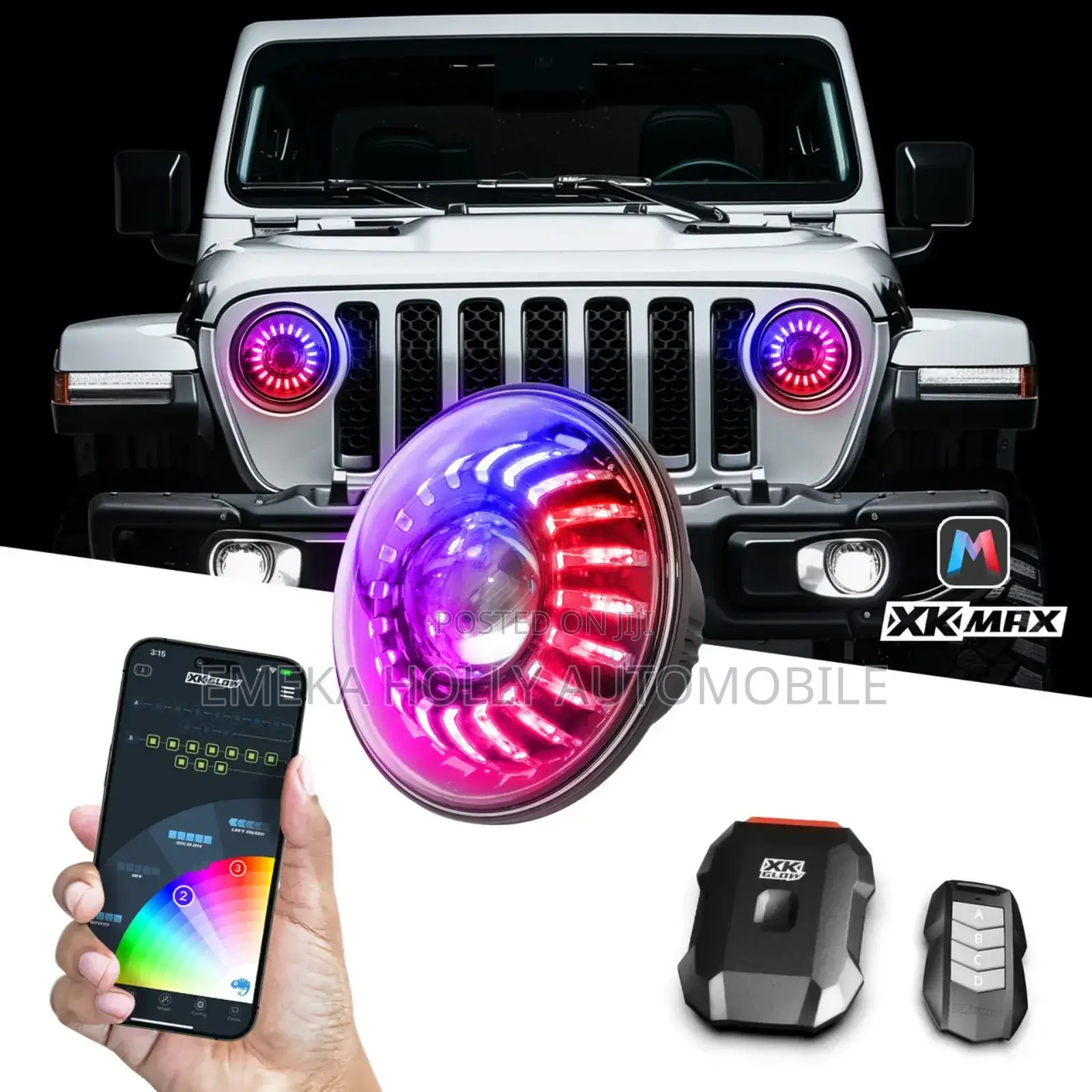 Jeep Wrangler(2008-2018)Headlight