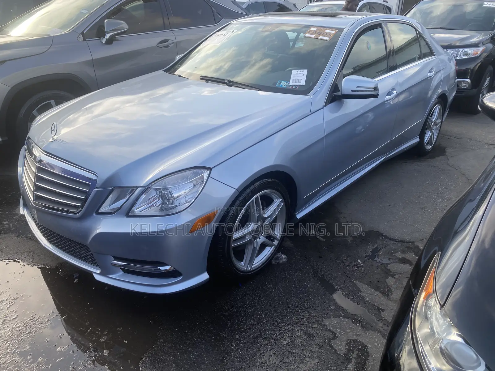 Mercedes-Benz E350 Base 4Matic Sedan AWD (3.5L 6cyl 7A) 2013 Blue
