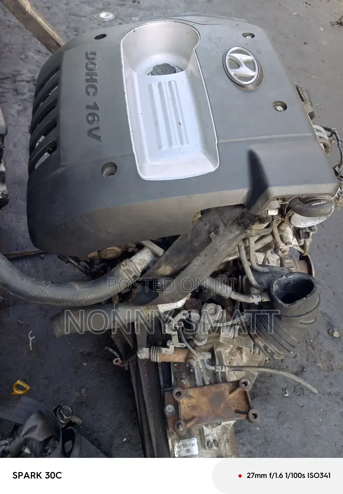Complete Engine for Hyundai Santafie 4 Plug 2000 Model
