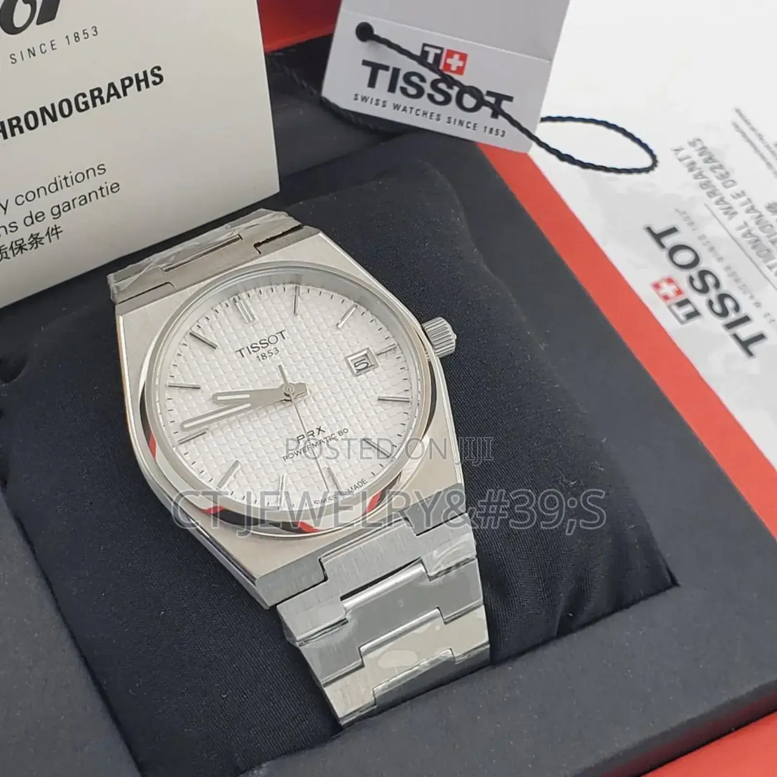 Nice Classic Tissot Prx For Men's Unisex High Grade Watch⌚😍