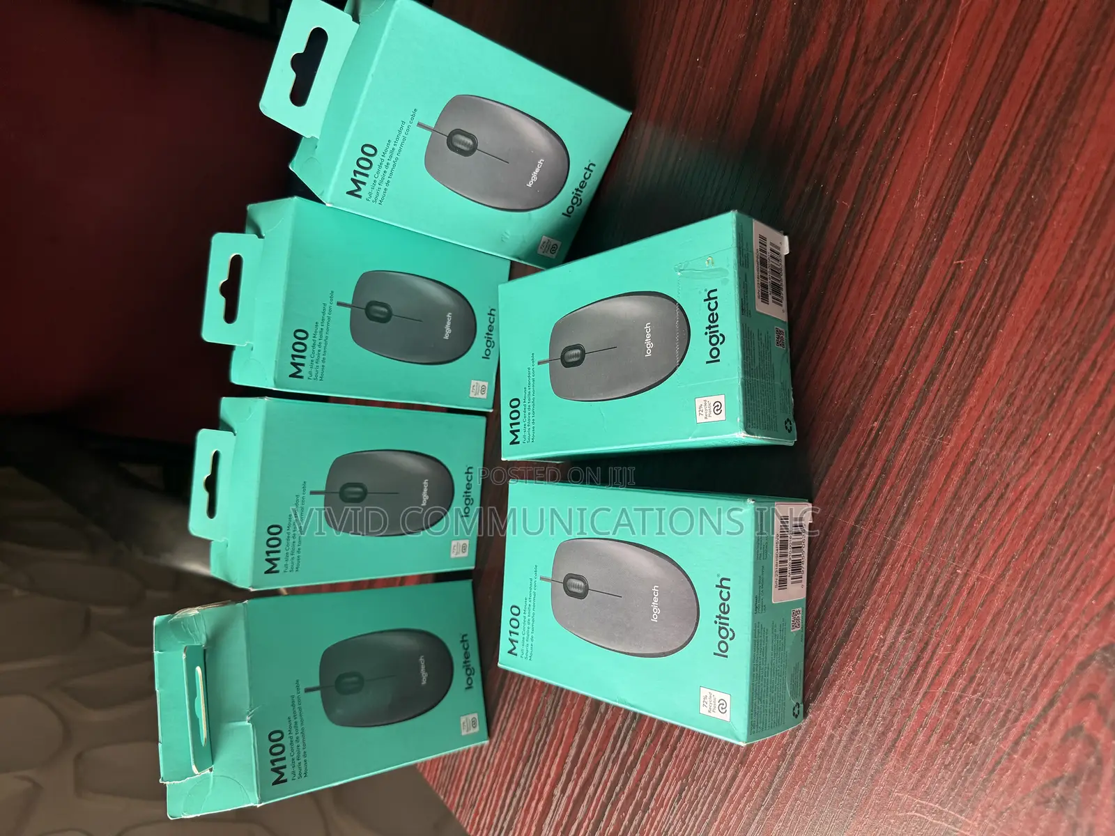 M100 Logitech Corded Mouse