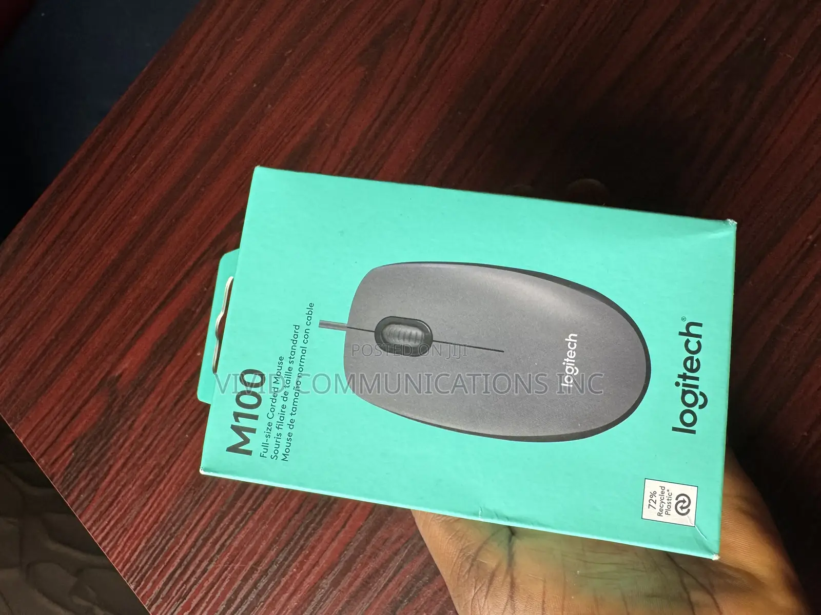 M100 Logitech Corded Mouse