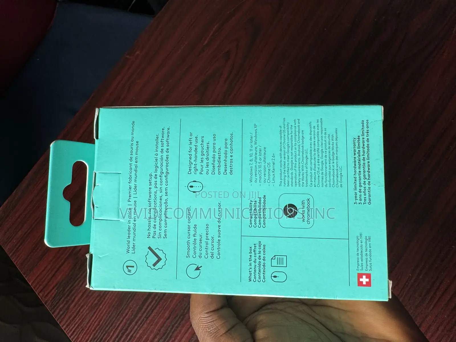 M100 Logitech Corded Mouse