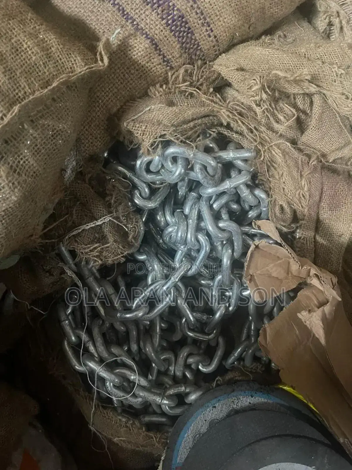 Heavy Duty Galvanized Chain for Sale - 10mm Binding Chain Lifting Chai