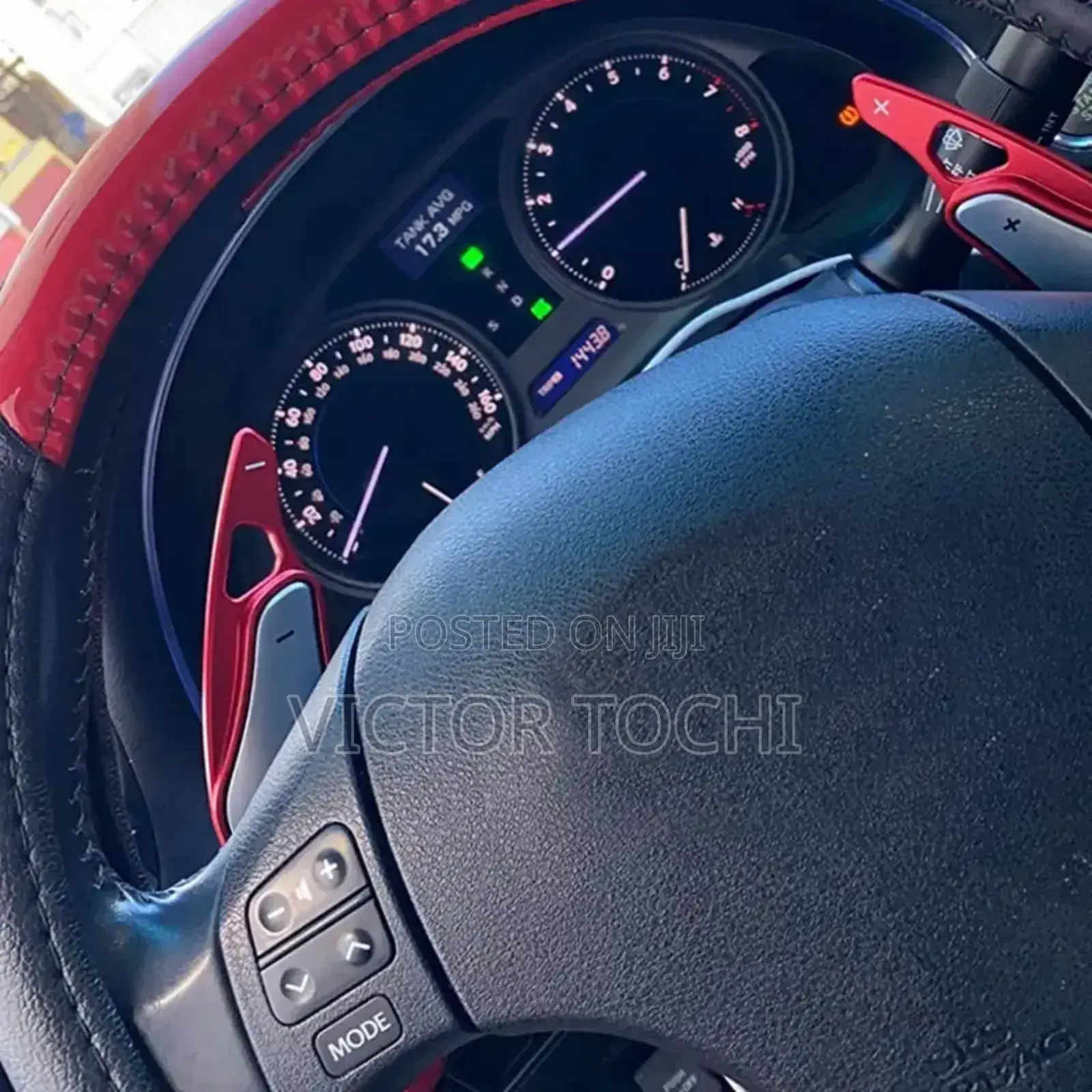 Metallic Sports Paddle Shift Cruise Extension