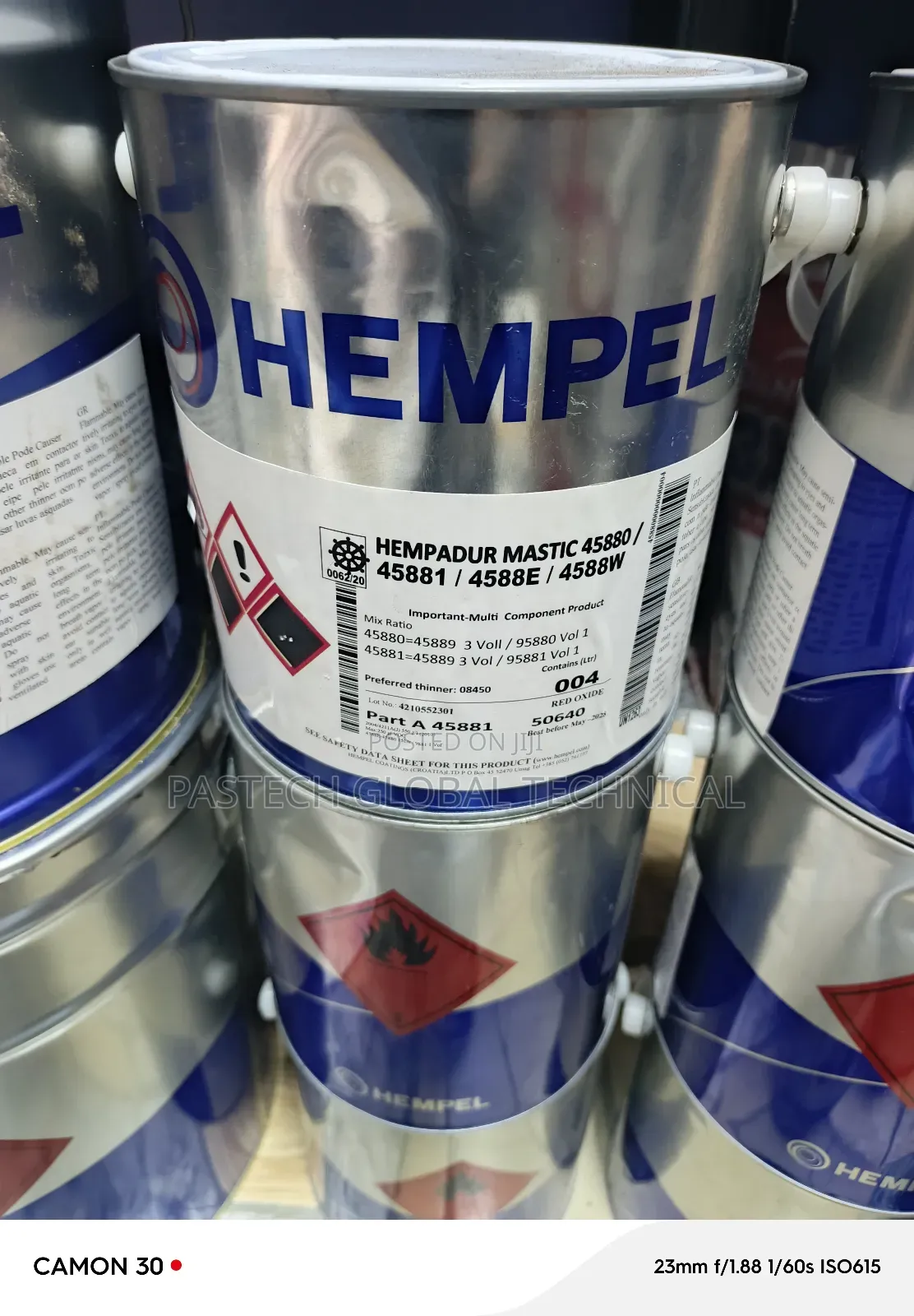 Hempel Hempadur Mastic 45880/45881/4588e/4588w