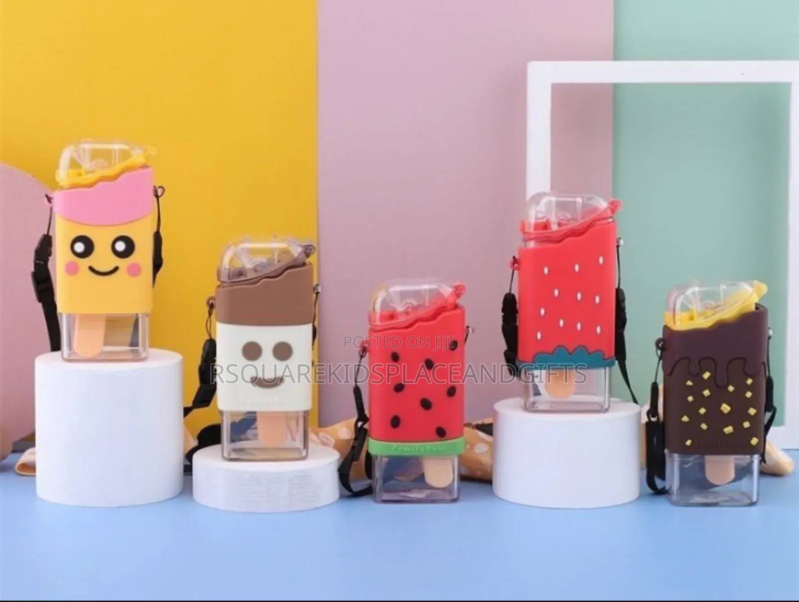 Ice Cream Straw Bottle